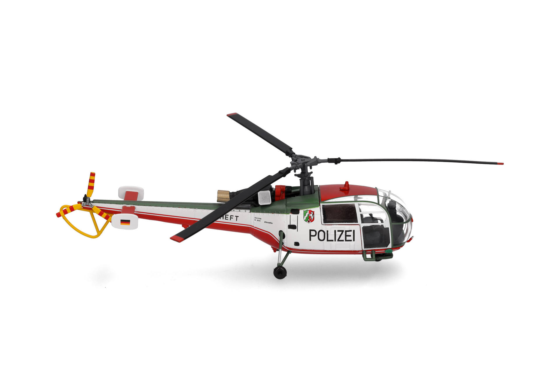 Polizeifliegerstaffel Nordrhein-Westfalen Sud Aviation SA 319 Alouette III – D-HEFT