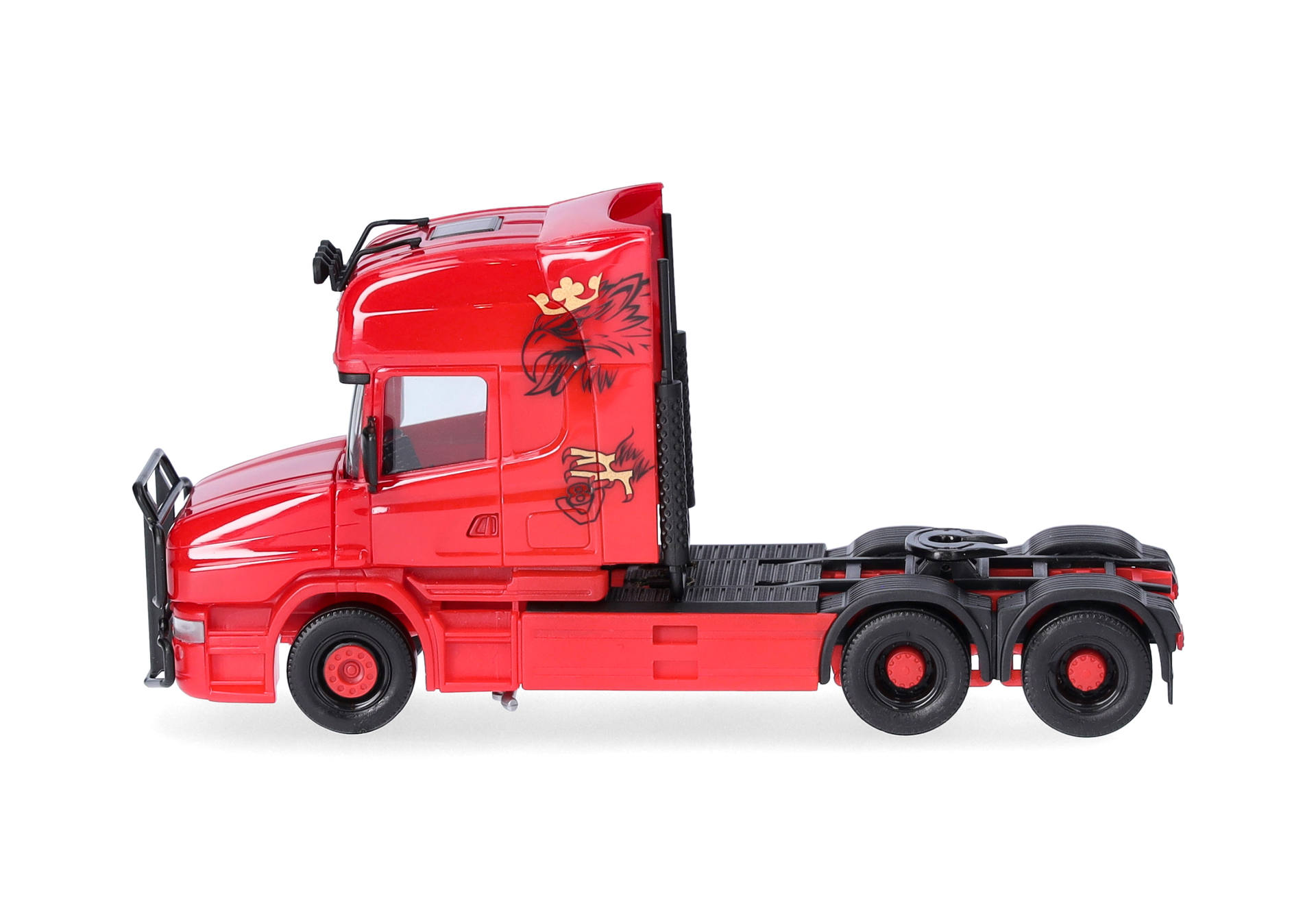 Scania Hauber 04 Topline Zugmaschine 3achs (6x4), rot
