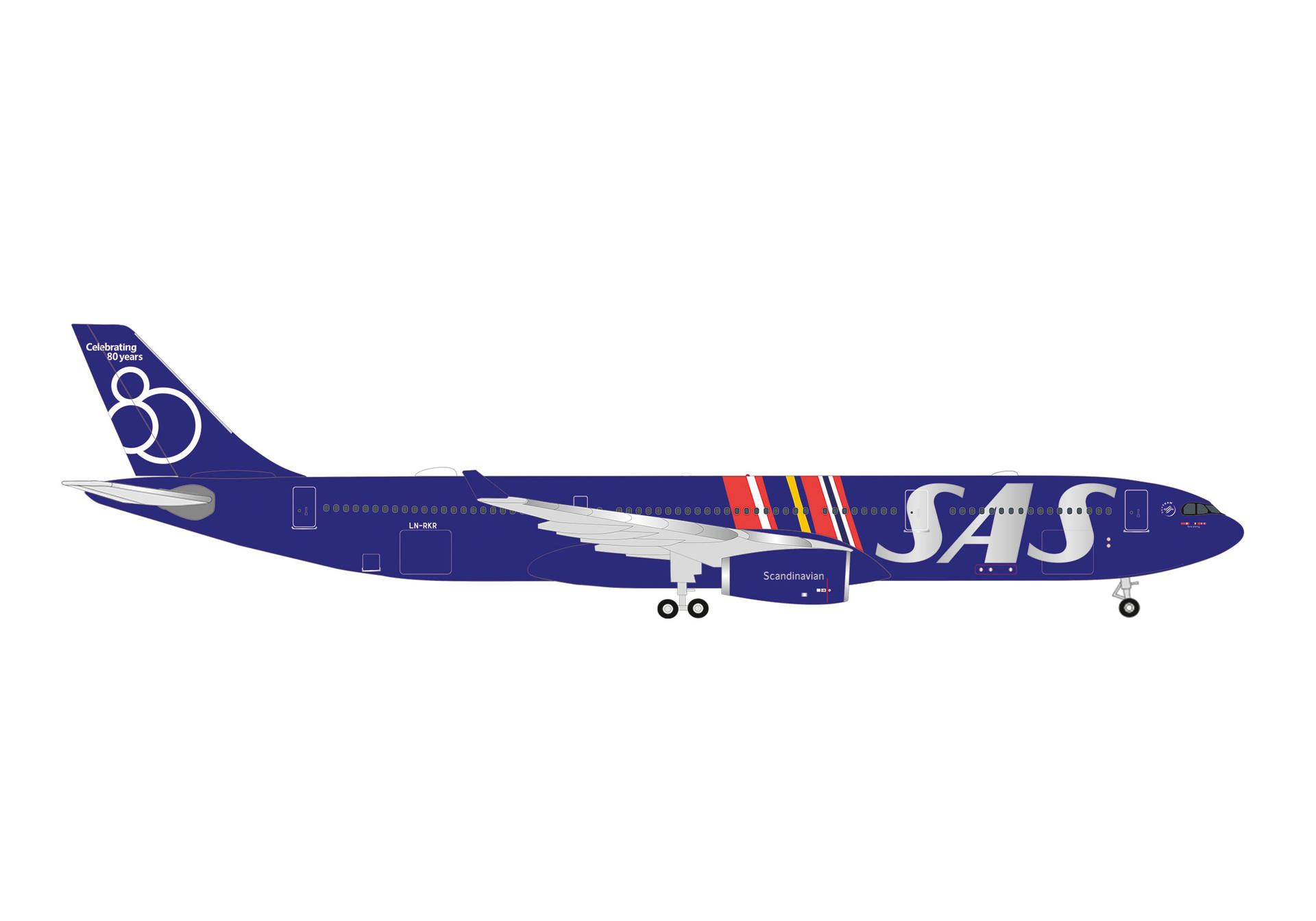 airplane, airliner, blue livery, tail logo, passenger aircraft