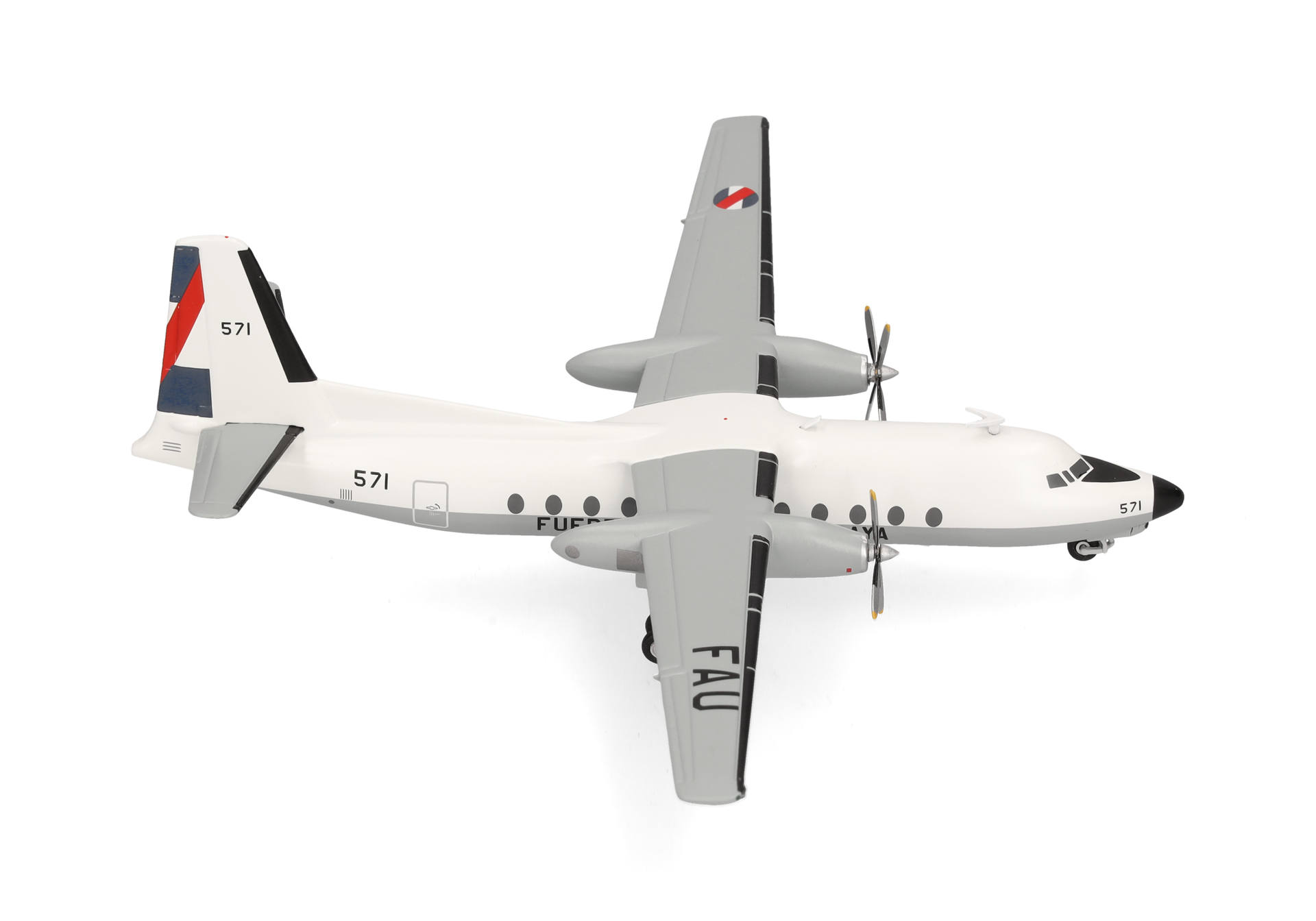 Uruguayan Air Force Fairchild FH-227D (LCD) - 571