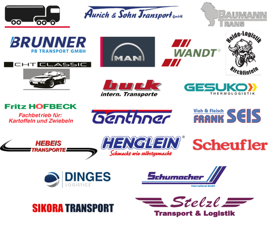 Lkw, Logo, Flotte, Transport, Fahrzeug