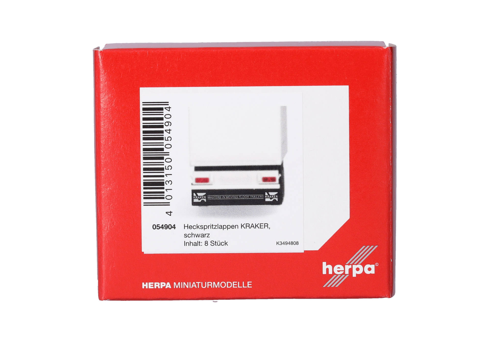 Accessories: Rear splash flap for trailer and trucks, "KRAKER" (8 pieces) Accessories: Rear splash flap for trailer and trucks, "KRAKER" (8 pieces)