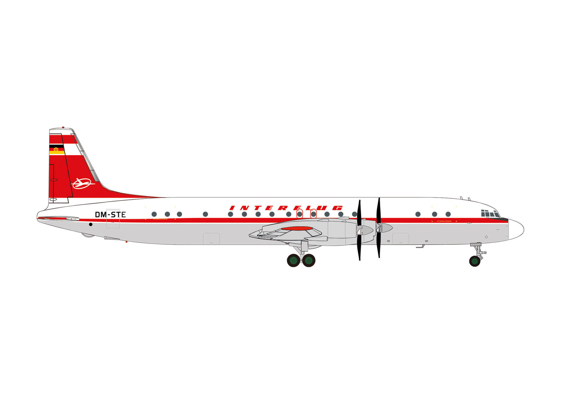 Interflug Ilyushin IL-18 