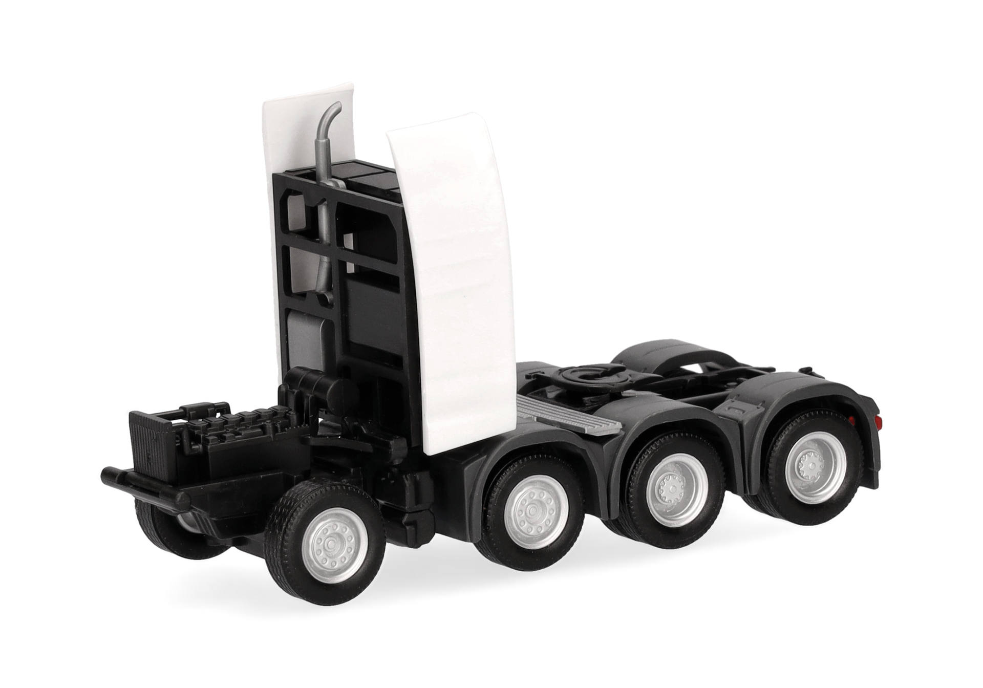 truck, semi-trailer, tractor, six-wheeled, model