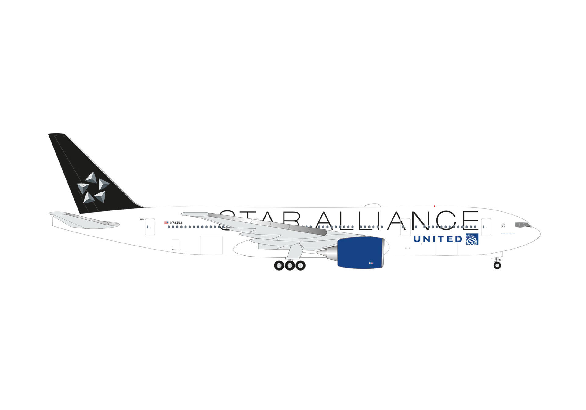United Airlines Boeing 777-200 "Star Alliance"