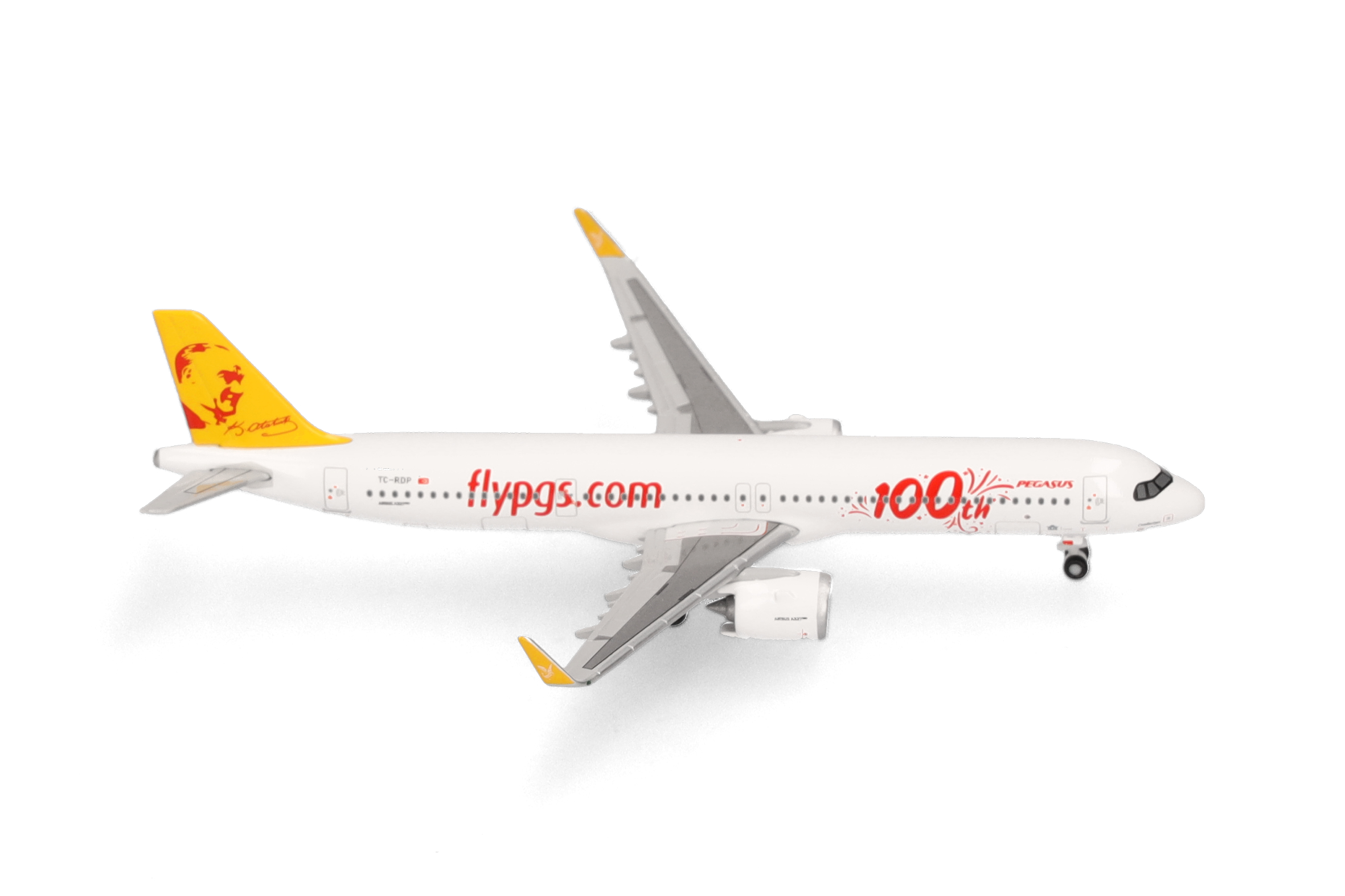 Pegasus Airlines Airbus A321neo "100th" –TC-RDP