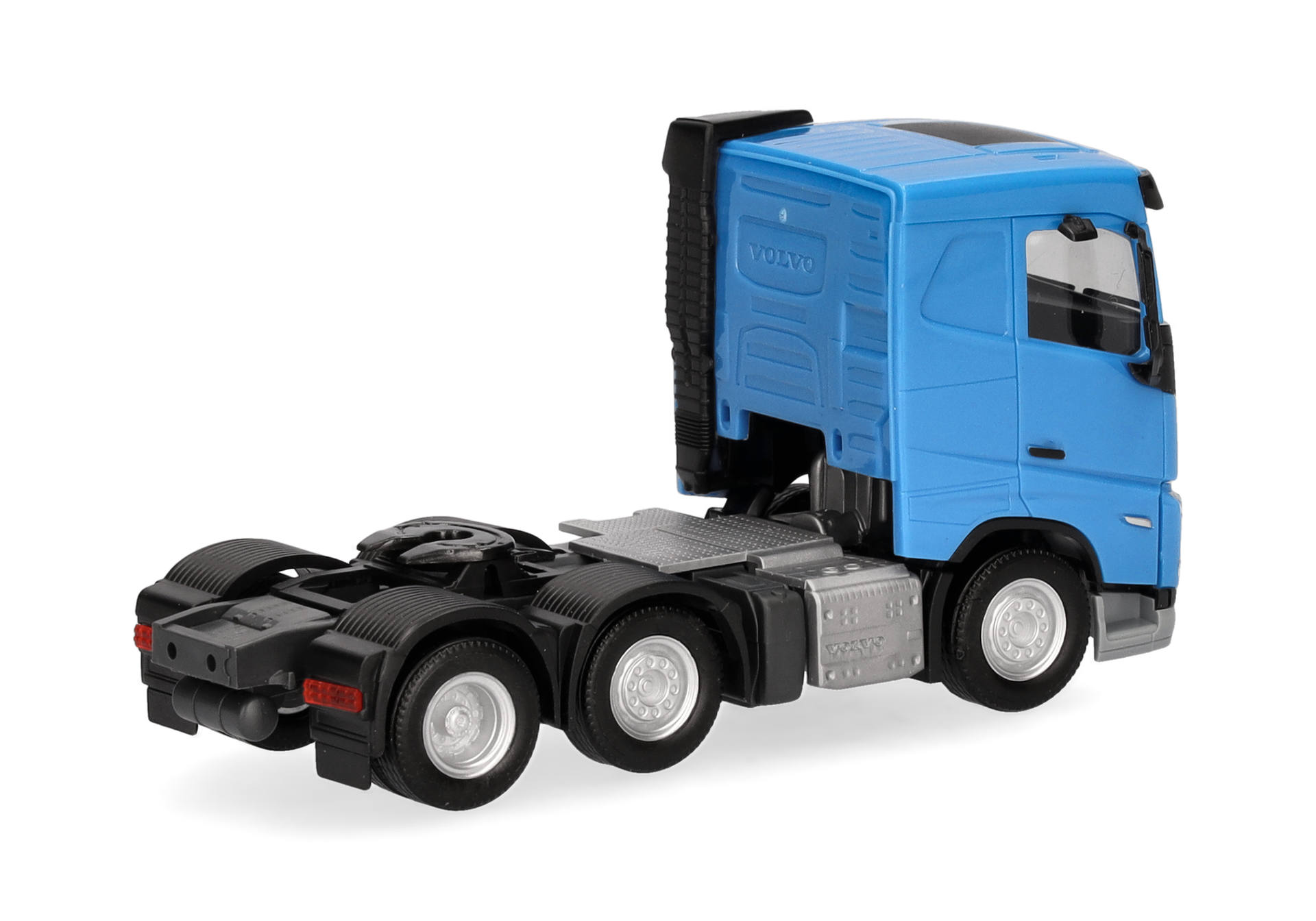 Volvo FH Flachdach Zugmaschine 3achs (6x2), himmelblau
