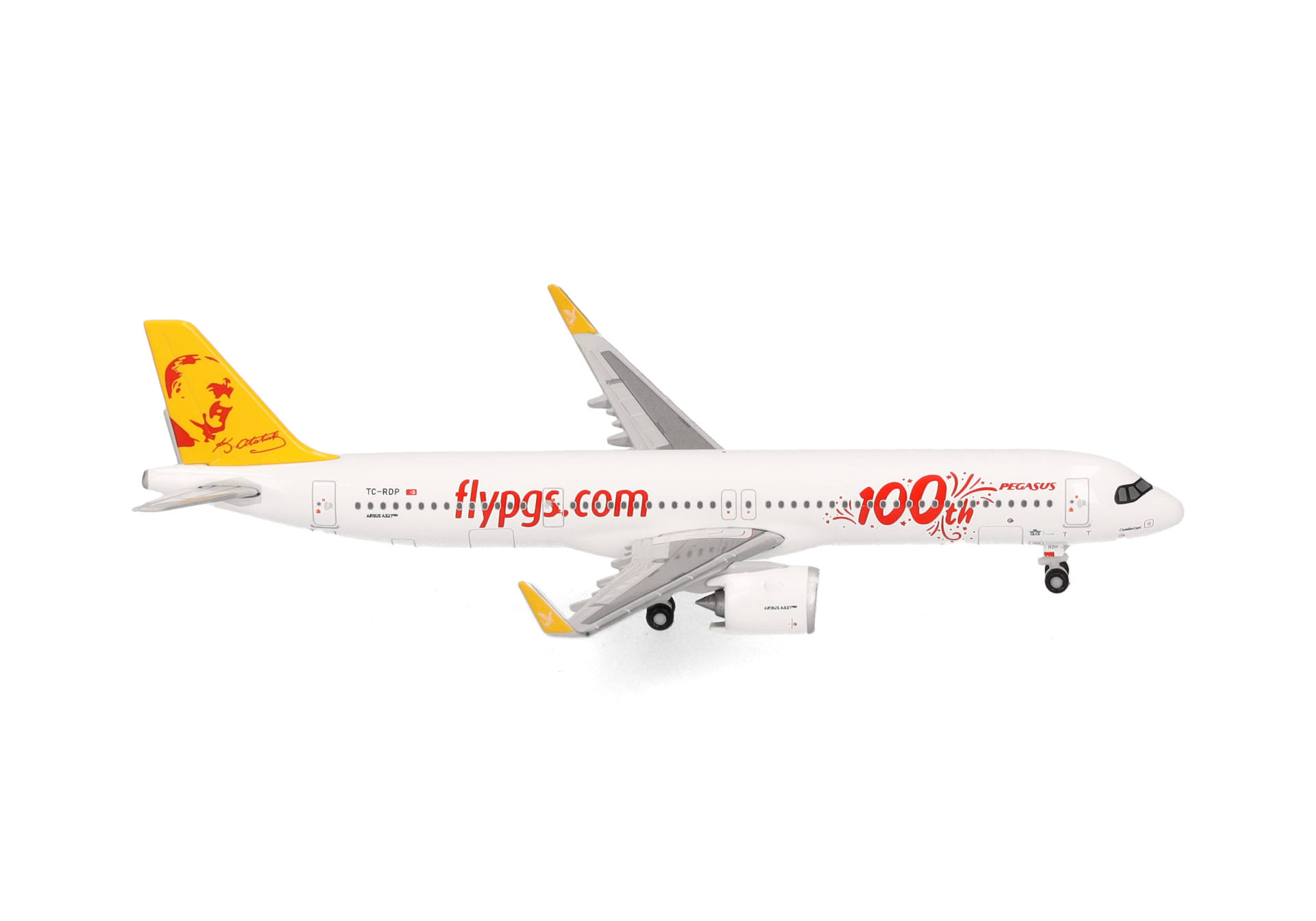 Pegasus Airlines Airbus A321neo "100th" –TC-RDP