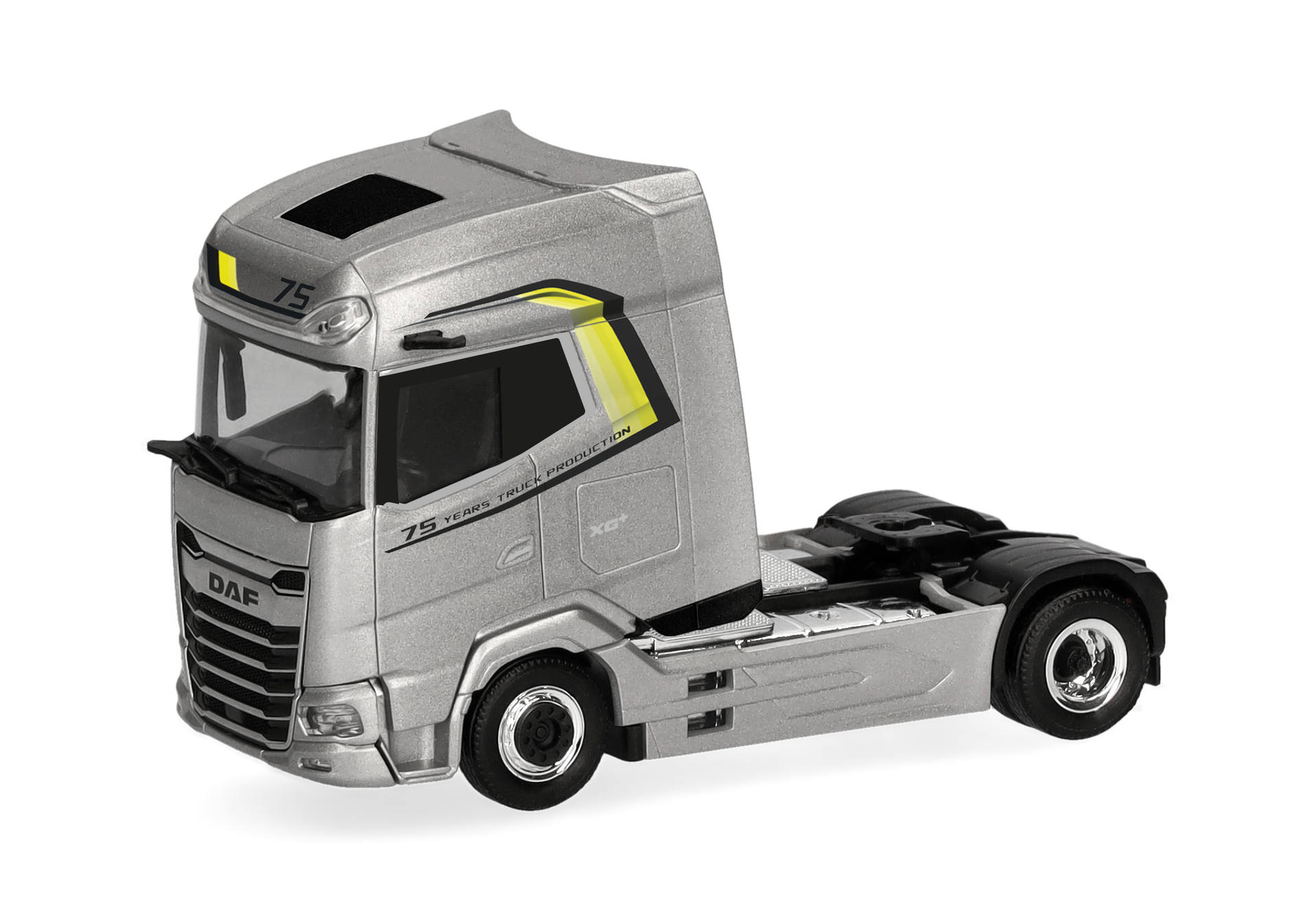 Truck, Kabine, Modelltruck, Spielzeugtruck, Metallisch silbern