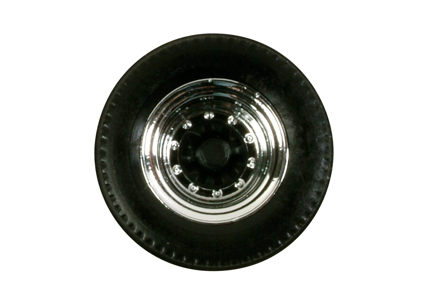 Tires for trailer (chromium / black, 12 sets)