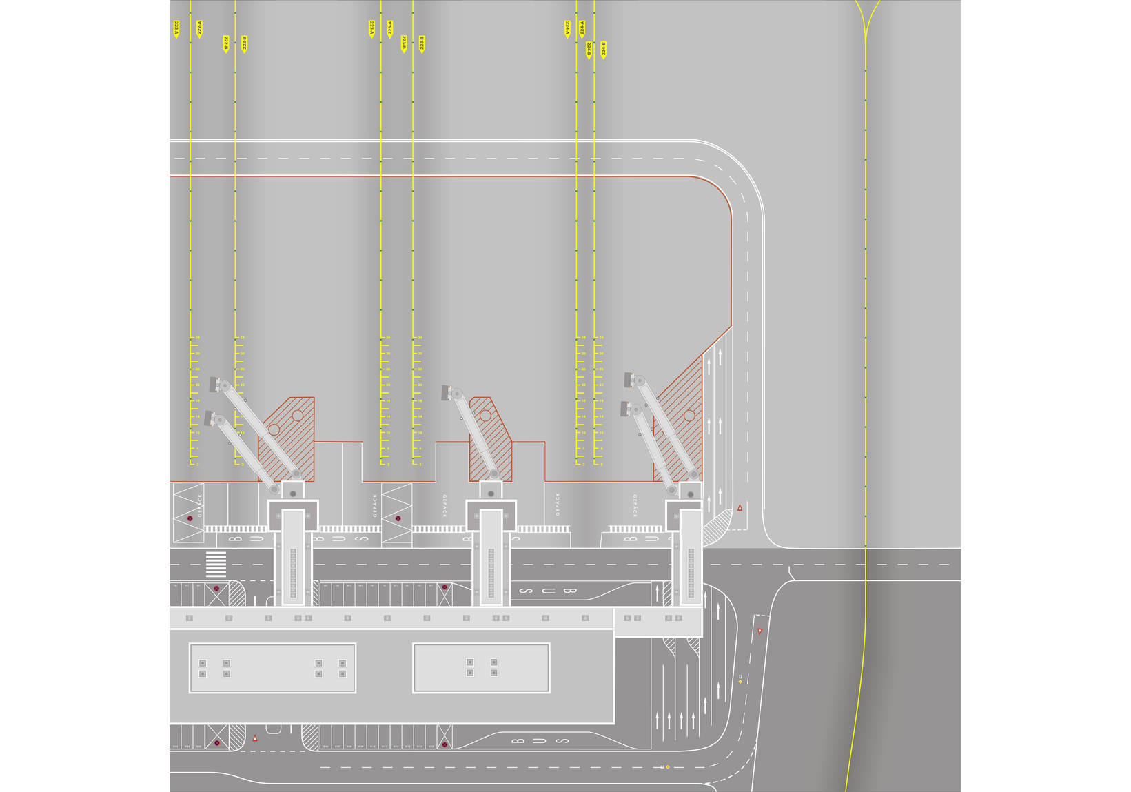 Munich Airport - Pier Süd / South Pier
