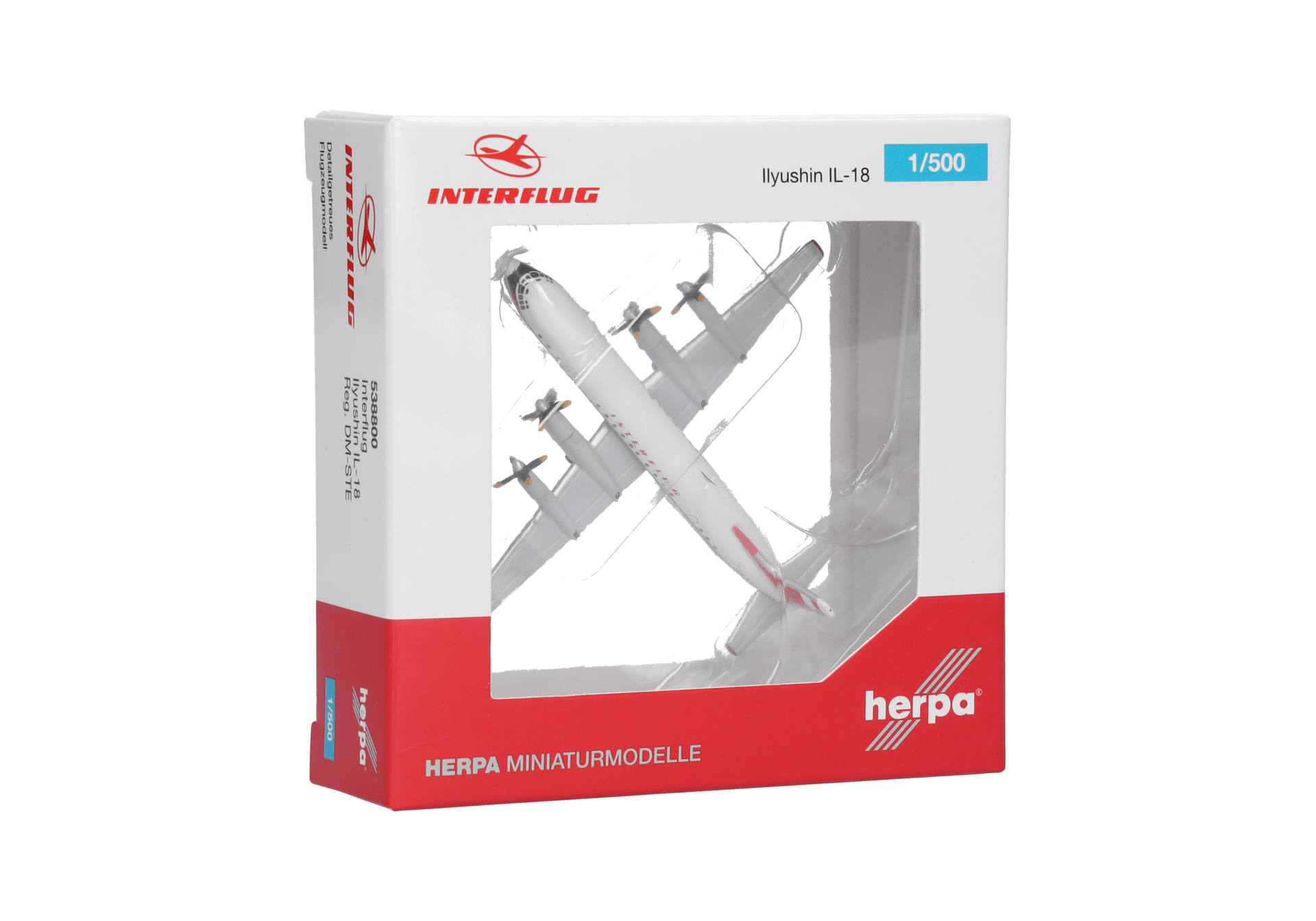 Flugzeugmodell, Modelldarstellung, Maßstab 1/500, weiß rot, Verpackung, Modell, Flugzeug, Modellbau, Maßstab, Kit