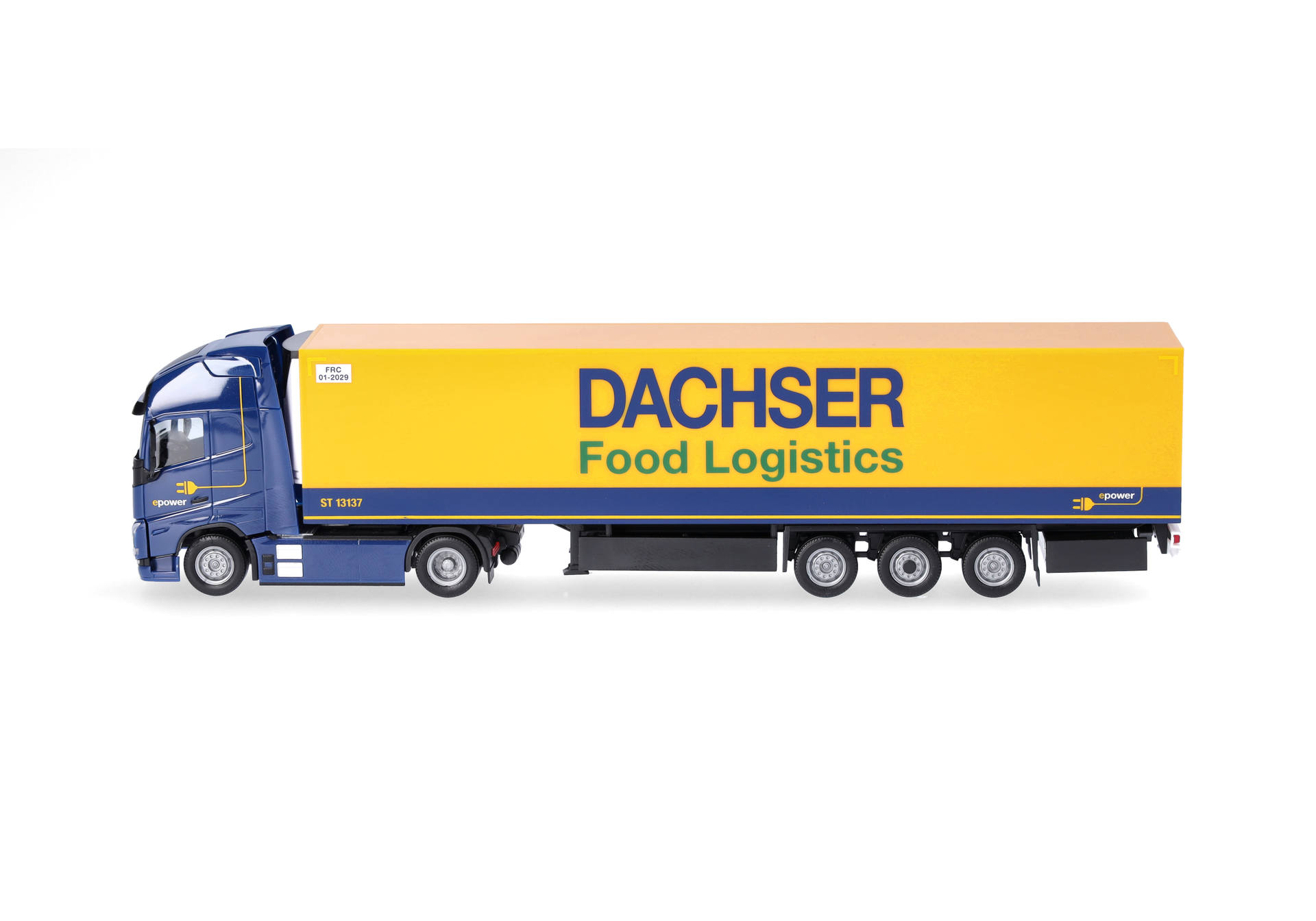 Volvo FH GL XL 2020 Electric Kühlkoffer-Sattelzug "Dachser Food Logistics"