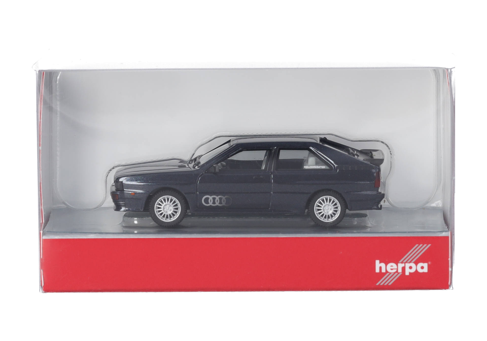 toy car, die-cast, sedan, black, Audi logo