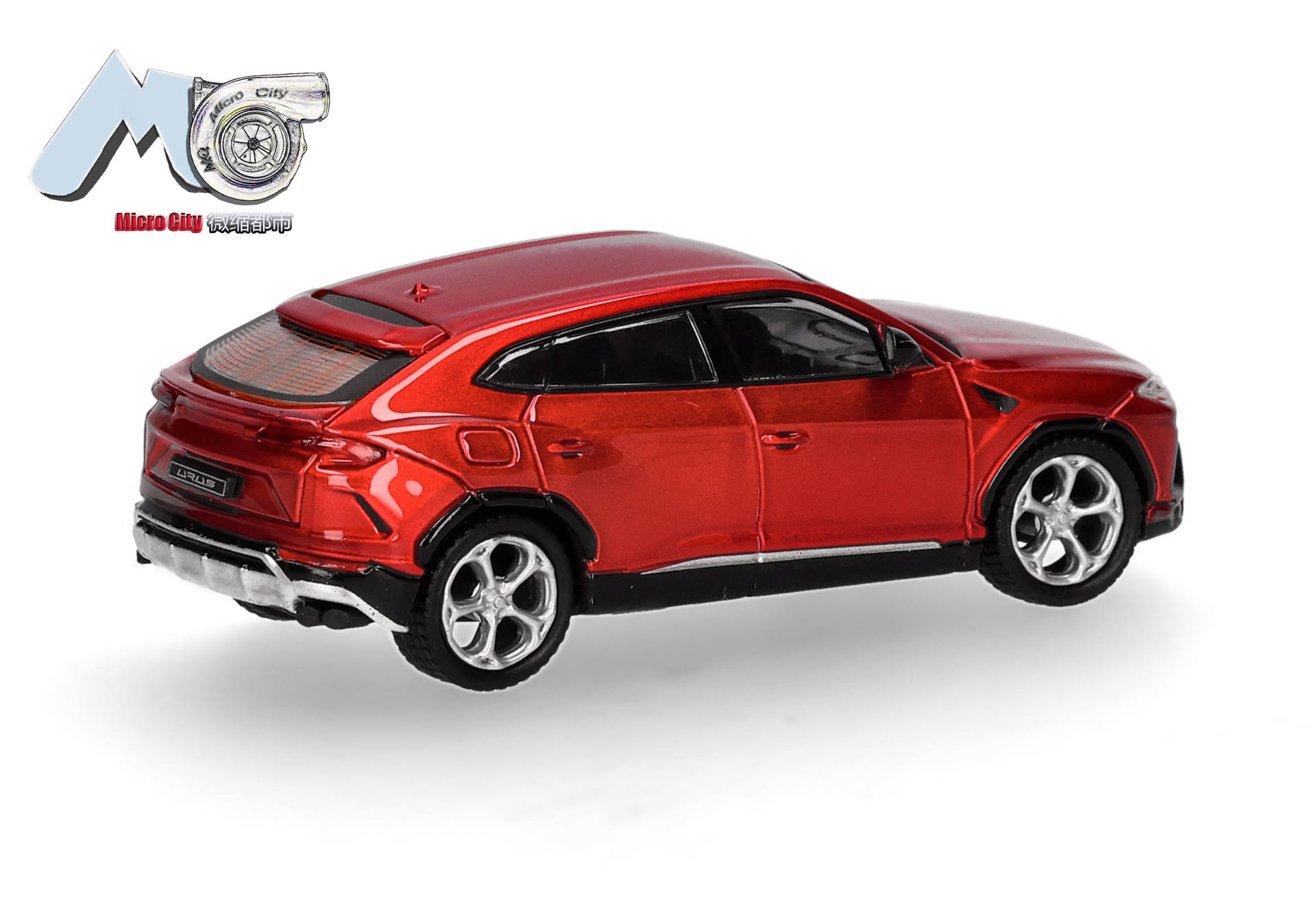 MicroCity: Lamborghini Urus, red