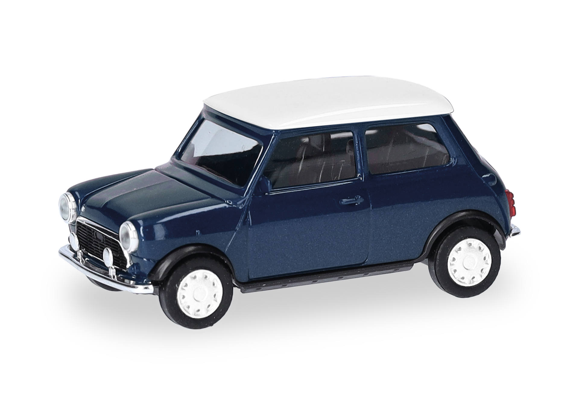Mini Cooper right-hand drive, thaiti blue
