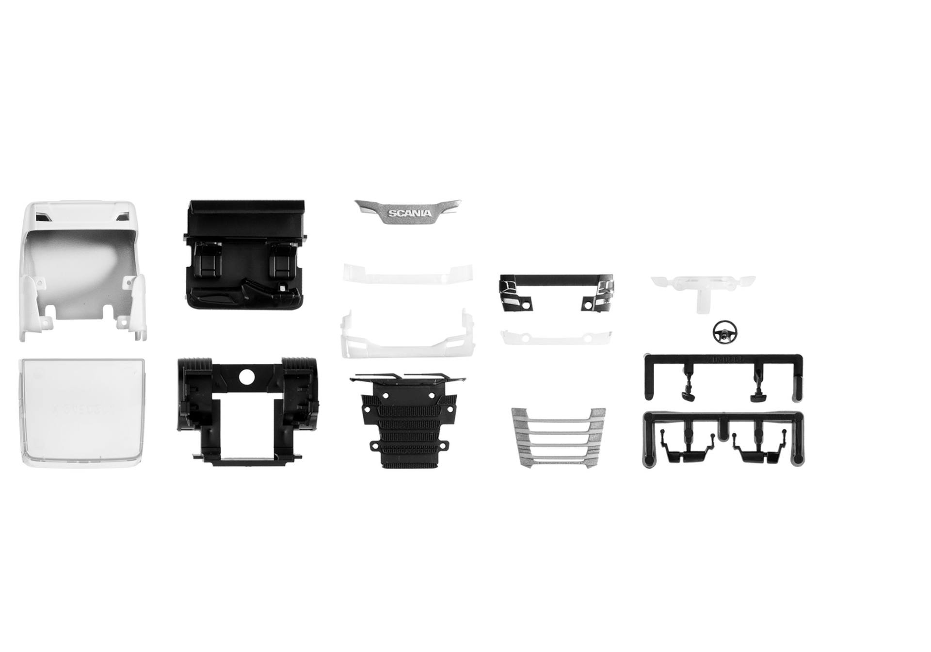 Driver´s cab Scania CS ND without deflector chassis fairing and without sun Visor (Content: 2 pieces)
