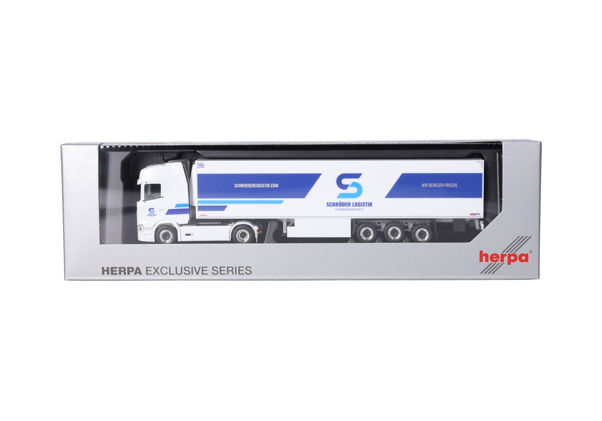 Scania CS20 HD Kühlkoffer-Sattelzug  „Schröder Logistik GmbH“