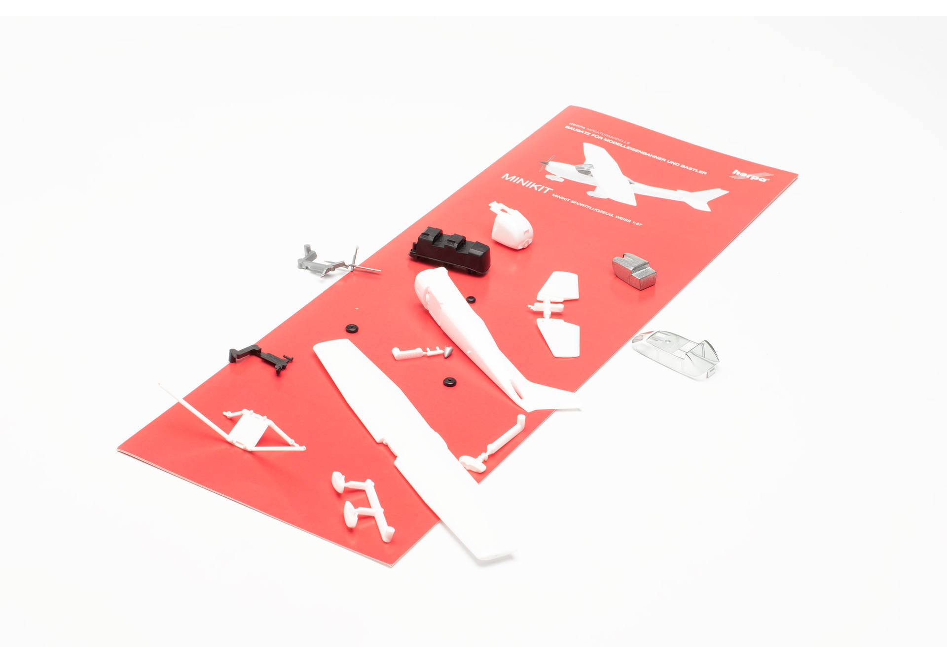 Herpa MiniKit: Sportflugzeug, Propeller silber