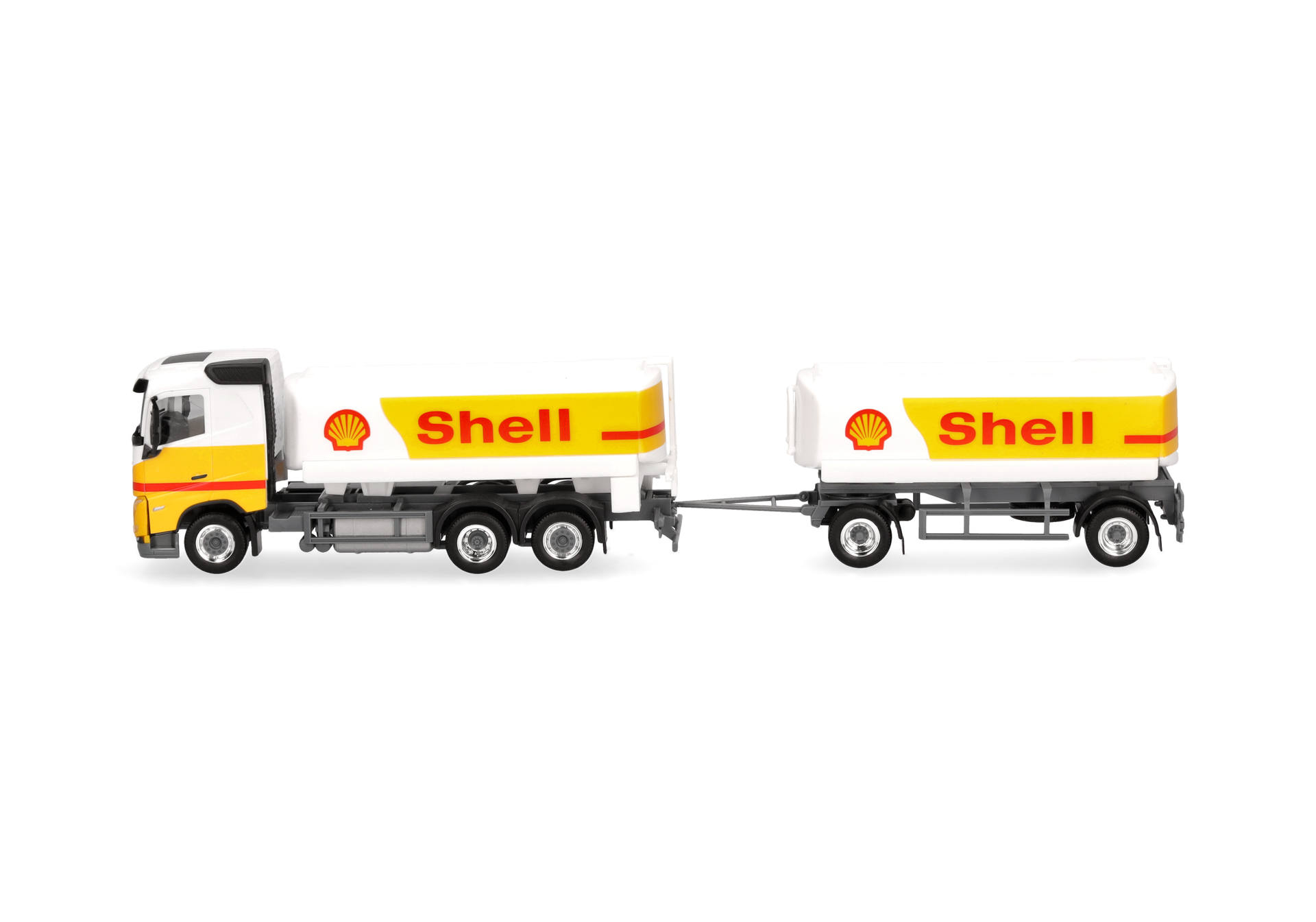 Volvo FH 2020 Flat roof fuel tank trailer "Shell"