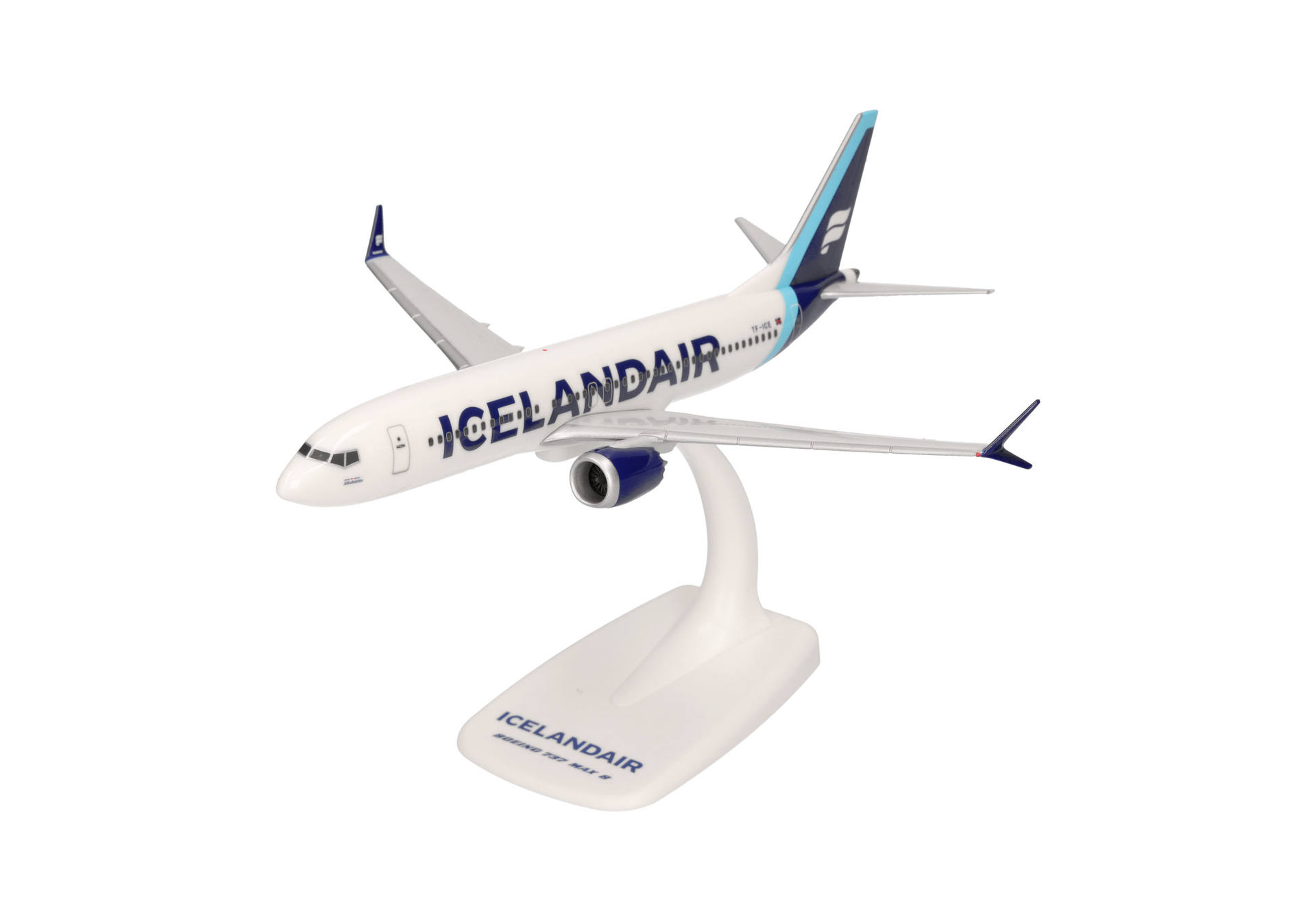 Icelandair Boeing 737 Max 8 - new colors (cyan tail stripe) – TF-ICE “Jökulsárlón”