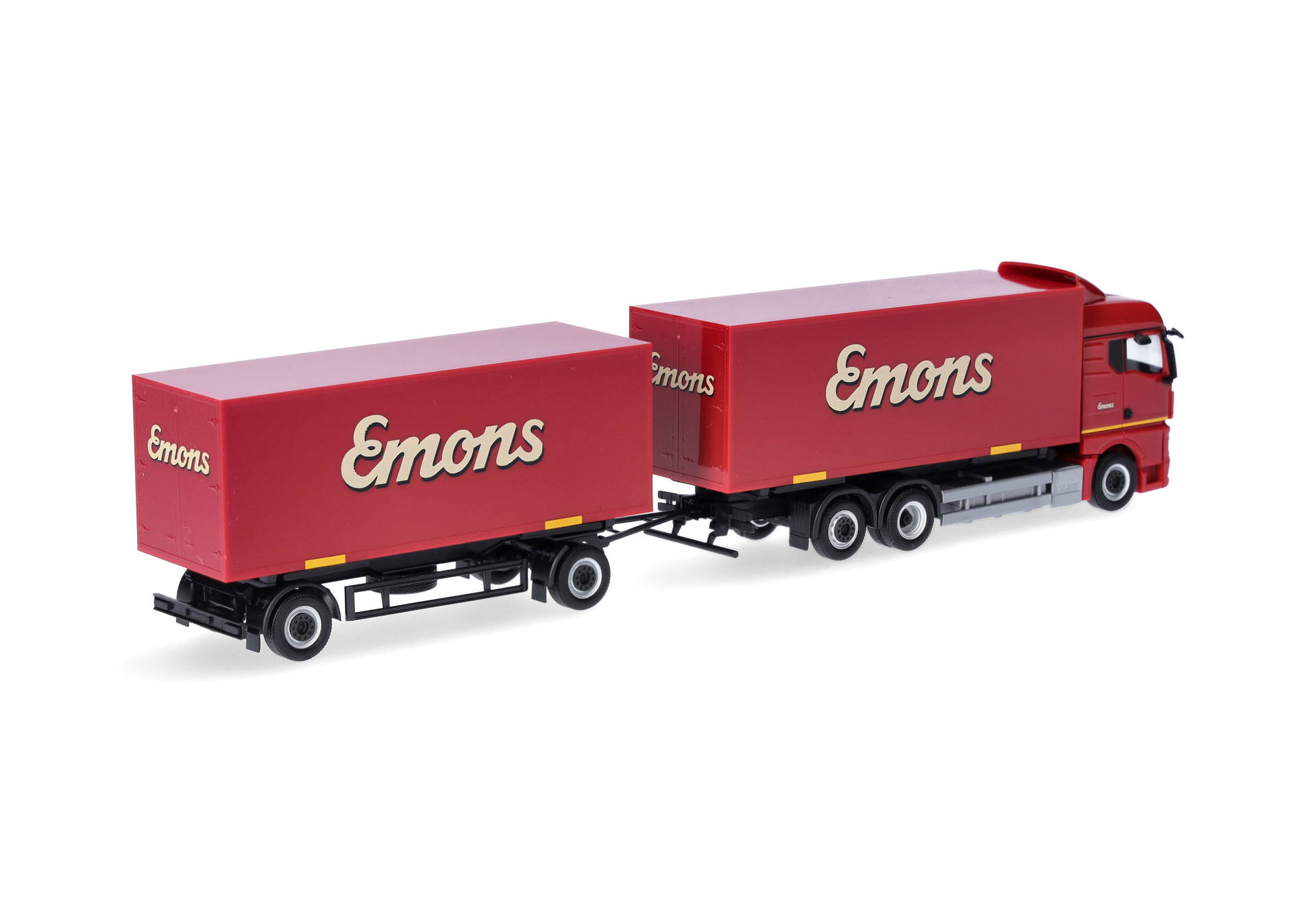 MAN TGX GM Wechselkoffer-Hängerzug "Emons" 