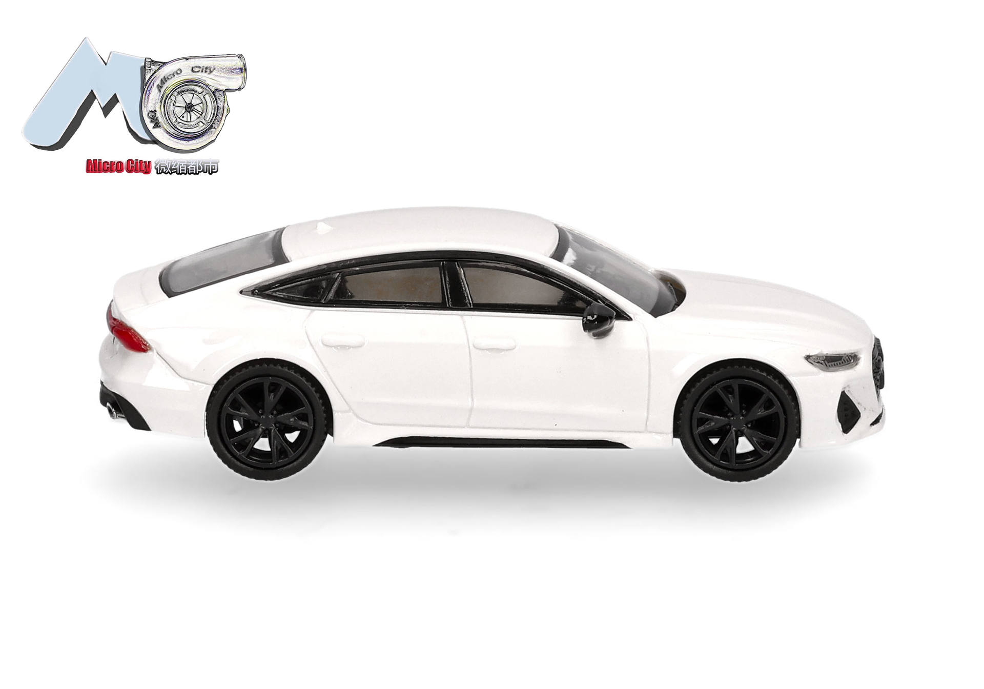 MicroCity: Audi RS7, weiß