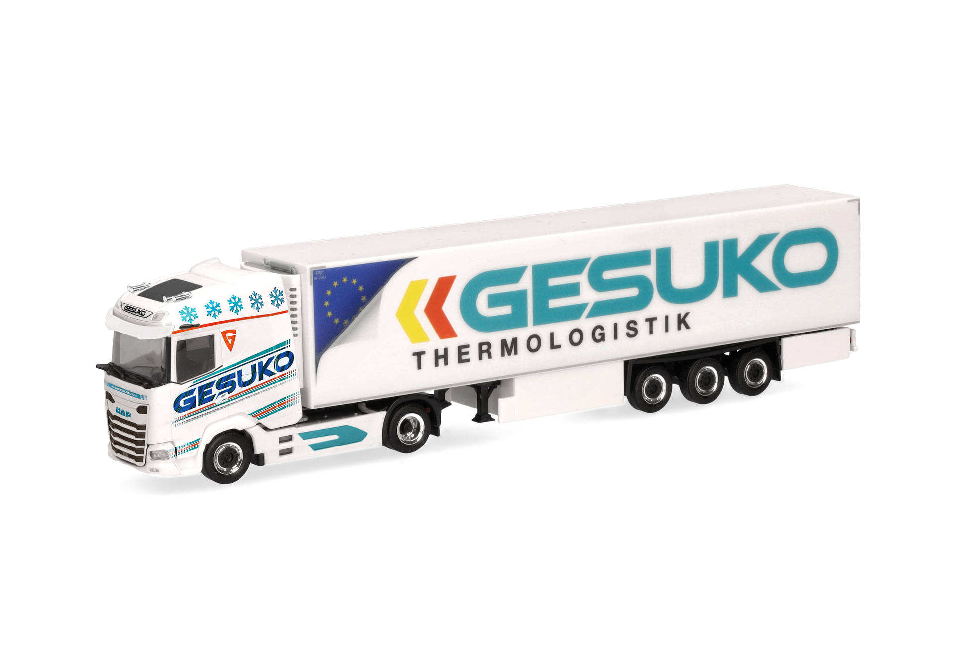 DAF XG Kühlkoffer-Sattelzug "GESUKO"