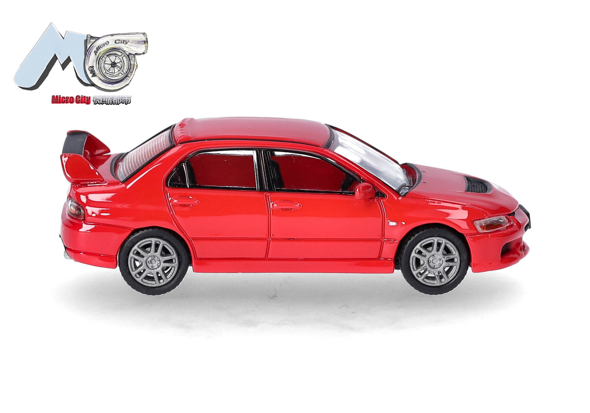 MicroCity: Mitsubishi Lancer Evolution 9, rot (2005-2007)