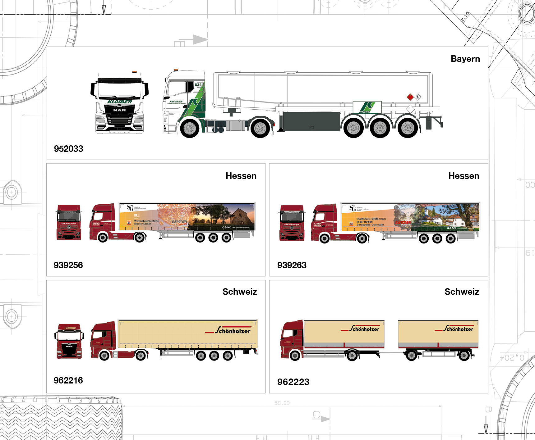 Anhänger-LKW, Lastwagen, Fahrzeug, Auto, Rad