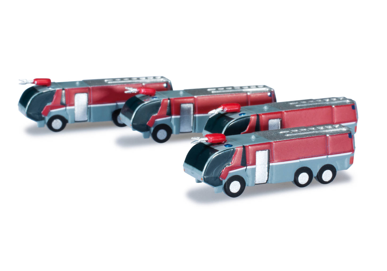 Airport accessories fire engine setContent: 4 pieces