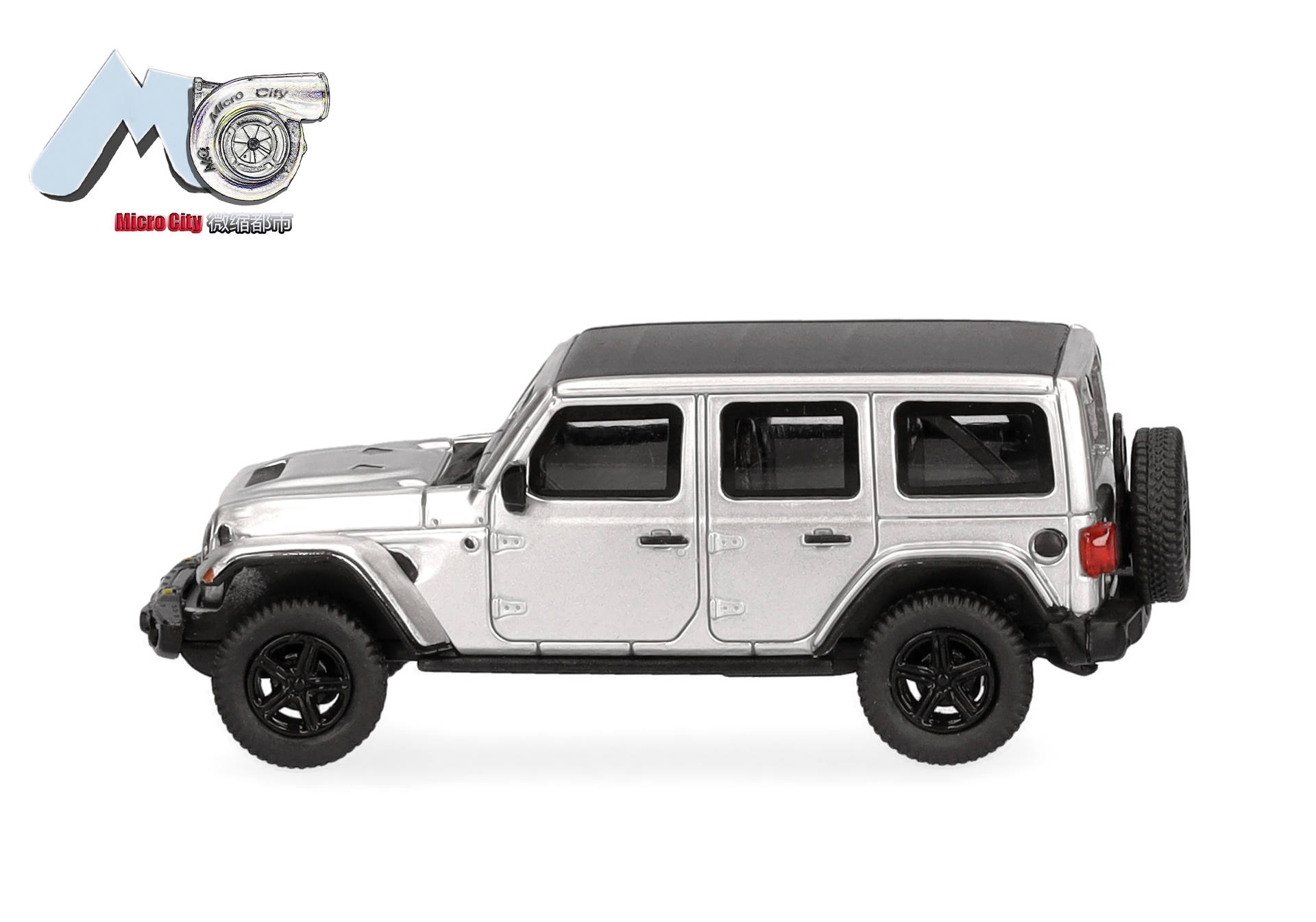 MicroCity: Jeep Wrangler, silver (2017)