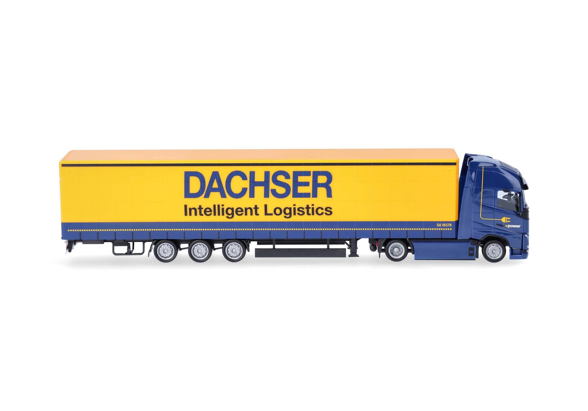 truck, lorry, trailer, logistics, model