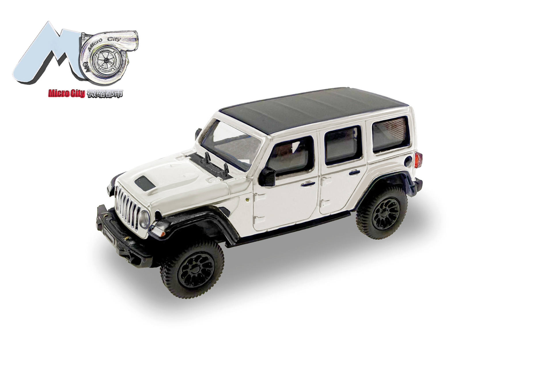 MicroCity: Jeep Wrangler, weiß (ab 2017)