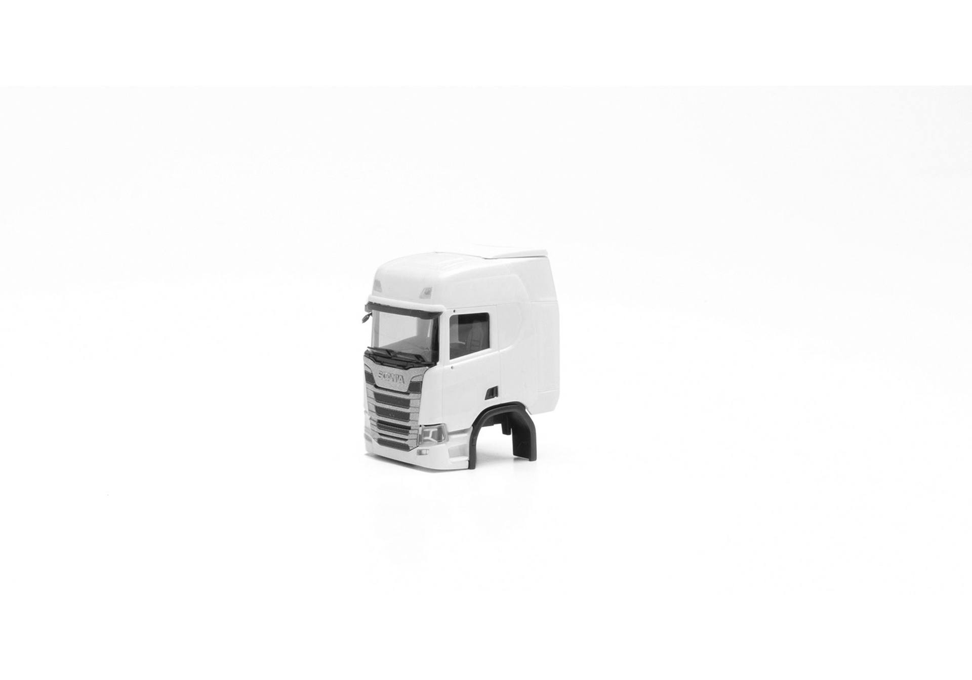 Teileservice Fahrerhaus Scania CR 20 HD mit Windleitblechen und Dachspoiler, 2 Stück