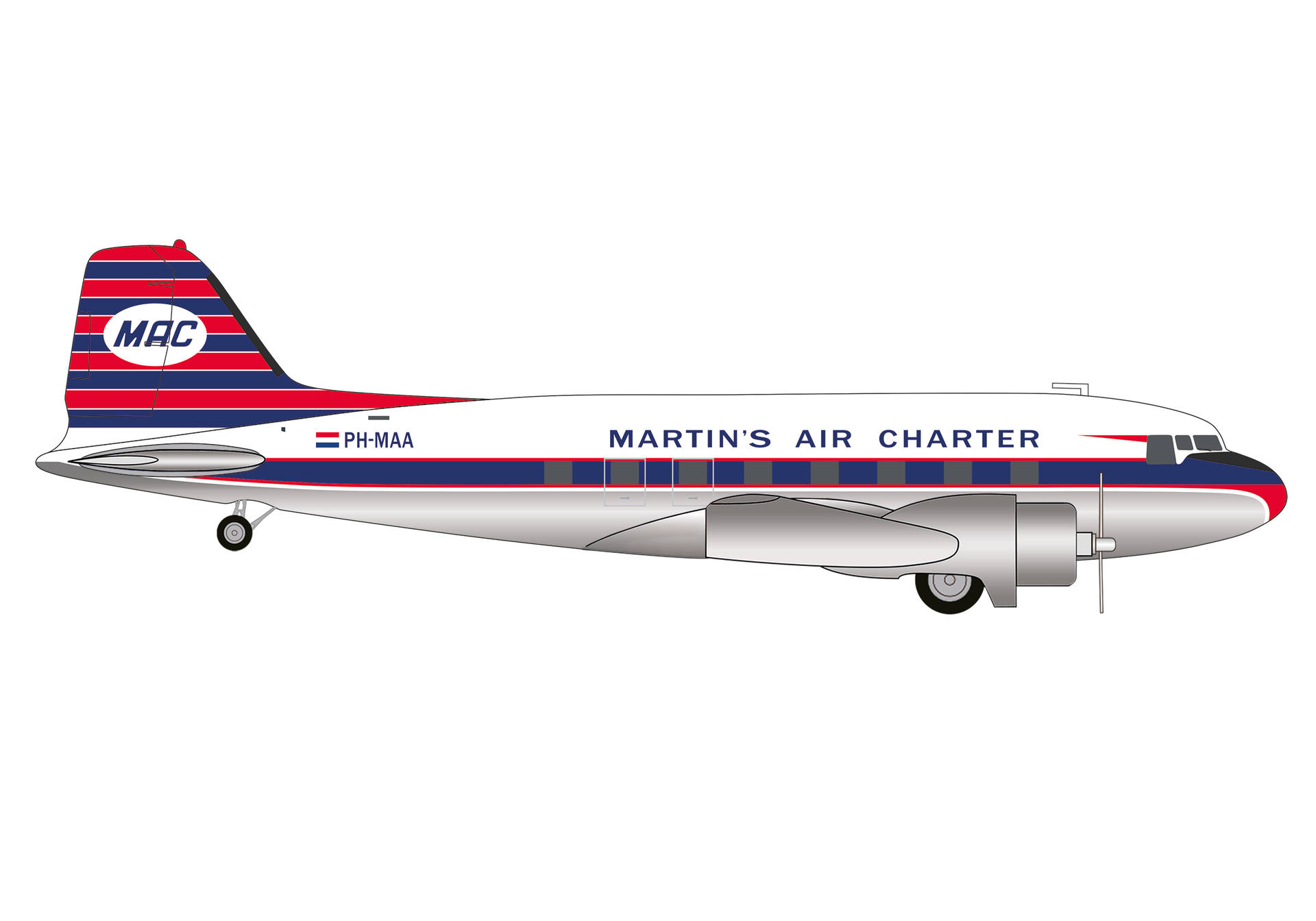Martin's Air Charter Douglas DC-3 - PH-MAA