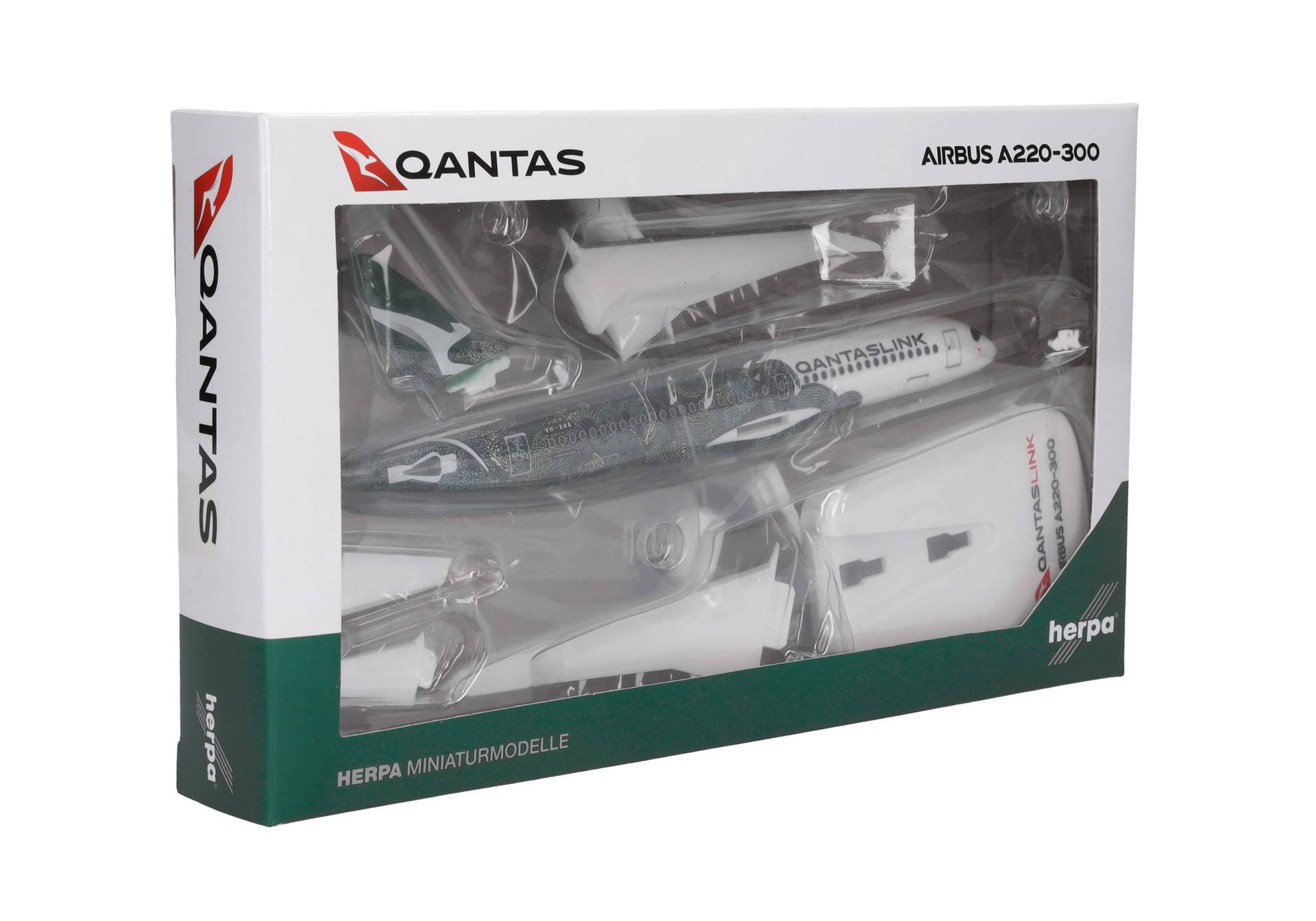 QantasLink Airbus A220-300 - Flying Art Series / Minyma Kutjara Tjukurpa – VH-X4A