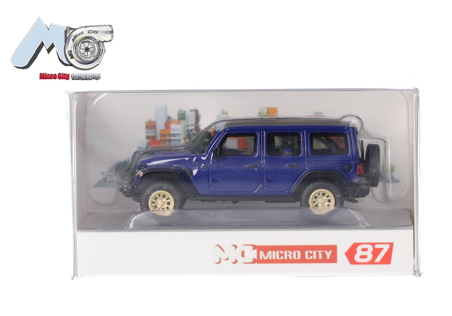 MicroCity: Jeep Wrangler, blue ( 2017)