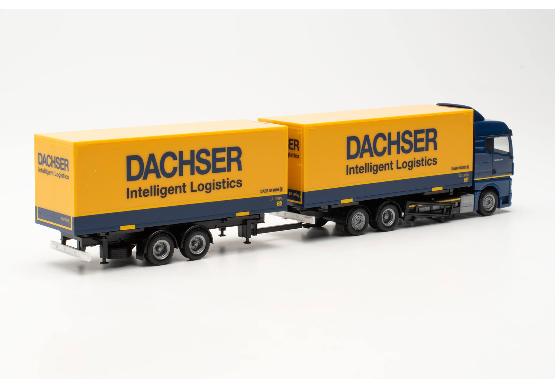 MAN TGX GM Tandemwechselkoffer-Hängerzug "Dachser"