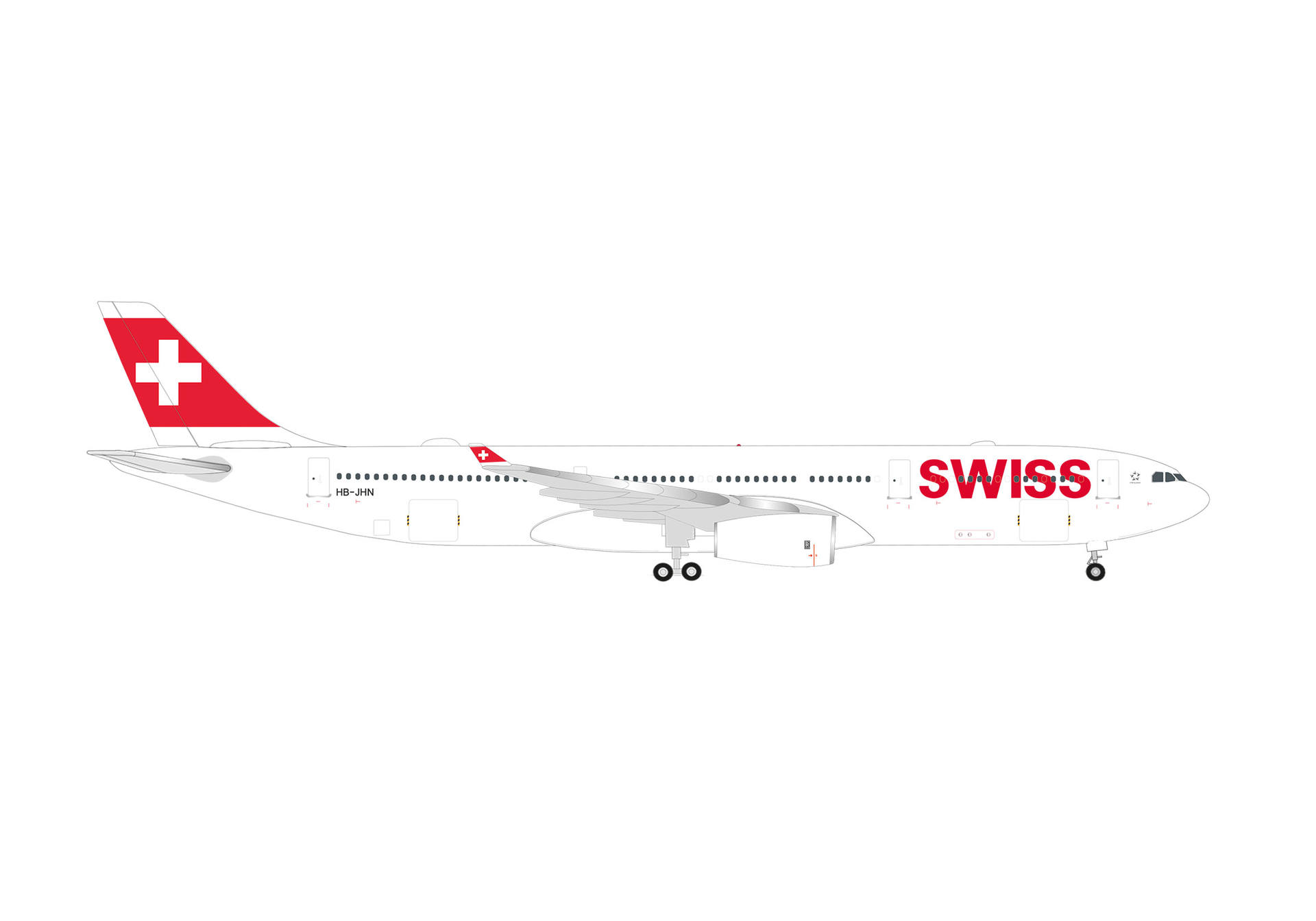 Swiss International Air Lines Airbus A330-300 – HB-JHN