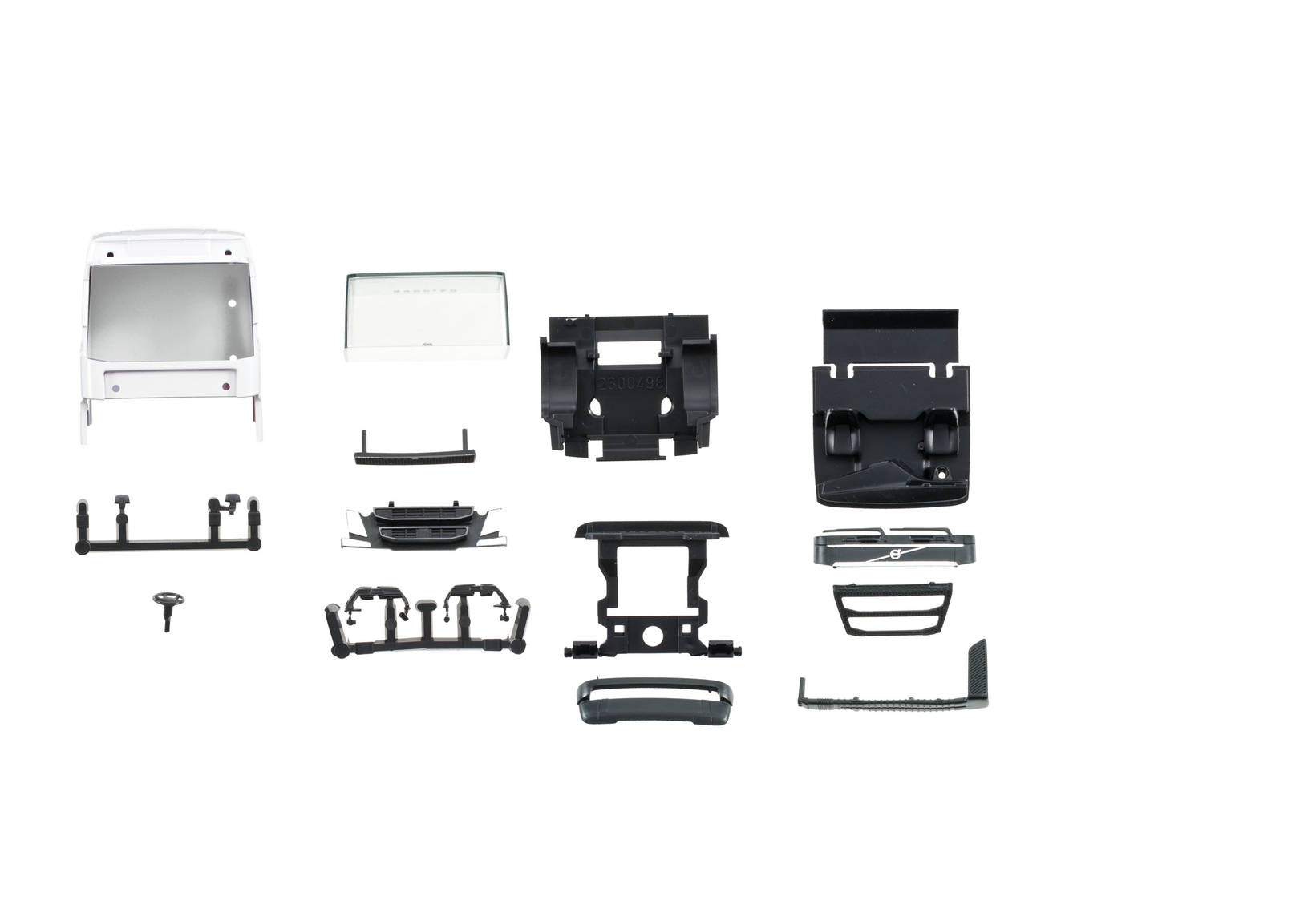 Volvo FH GL XL driver's cabin without side skirting. Content: 2 pcs.