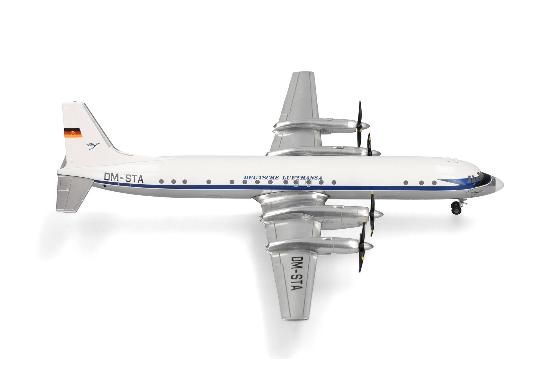 flugzeug, Propellerflugzeug, Zweimotorig, Deutsche Lufthansa, Modellflugzeug