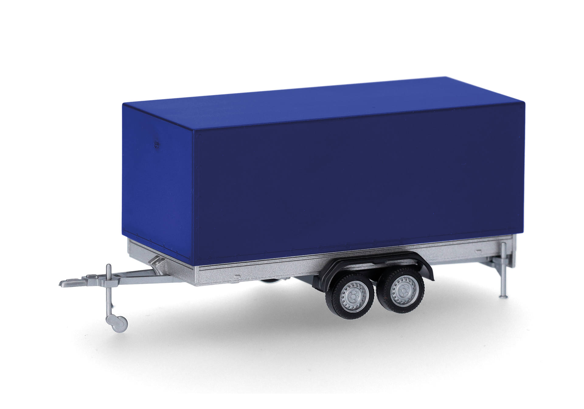 Canvas trailer for passenger cars, 2axles, blue (THW)