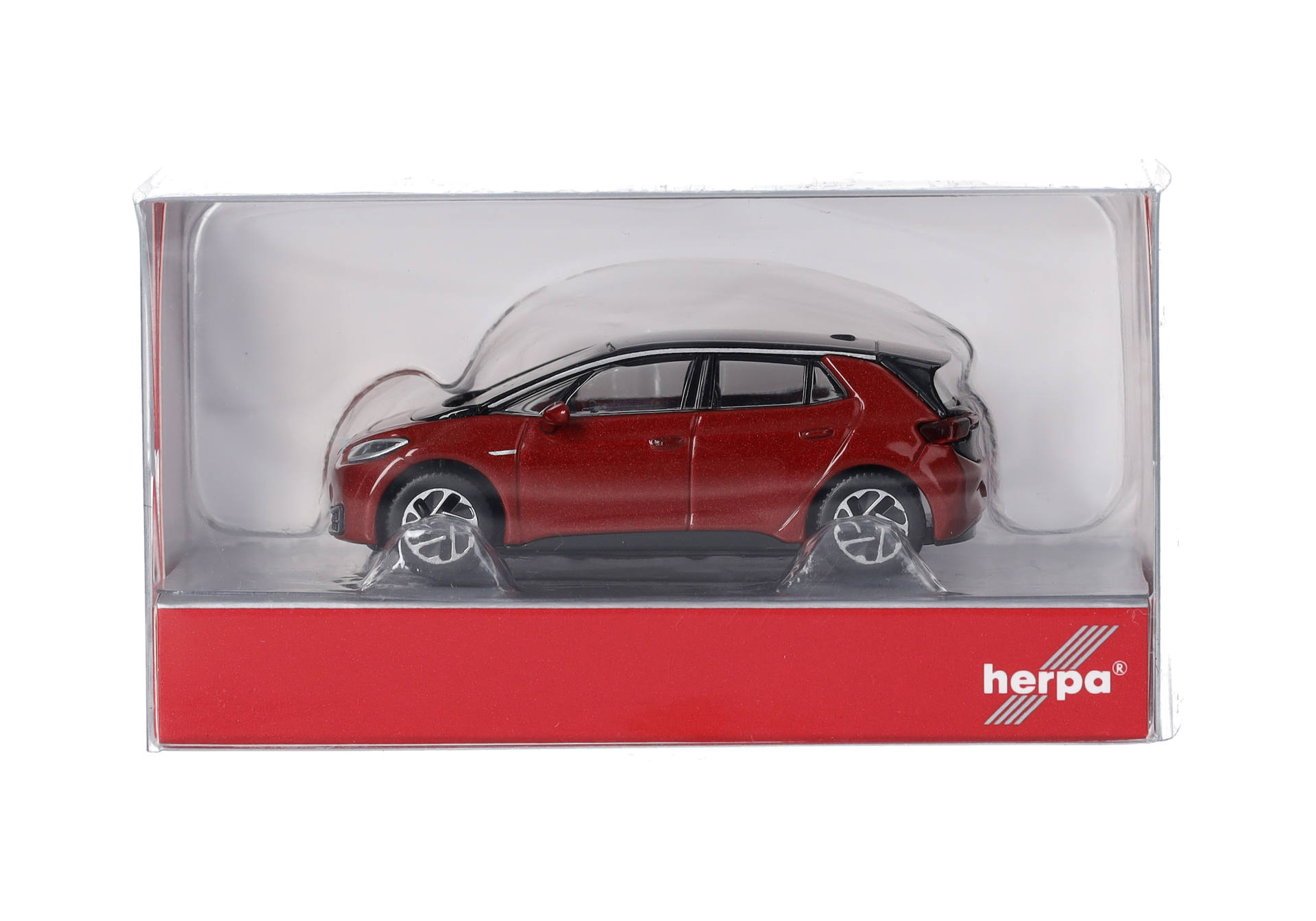 Volkswagen (VW) ID.3, kings red metallic (roof black)