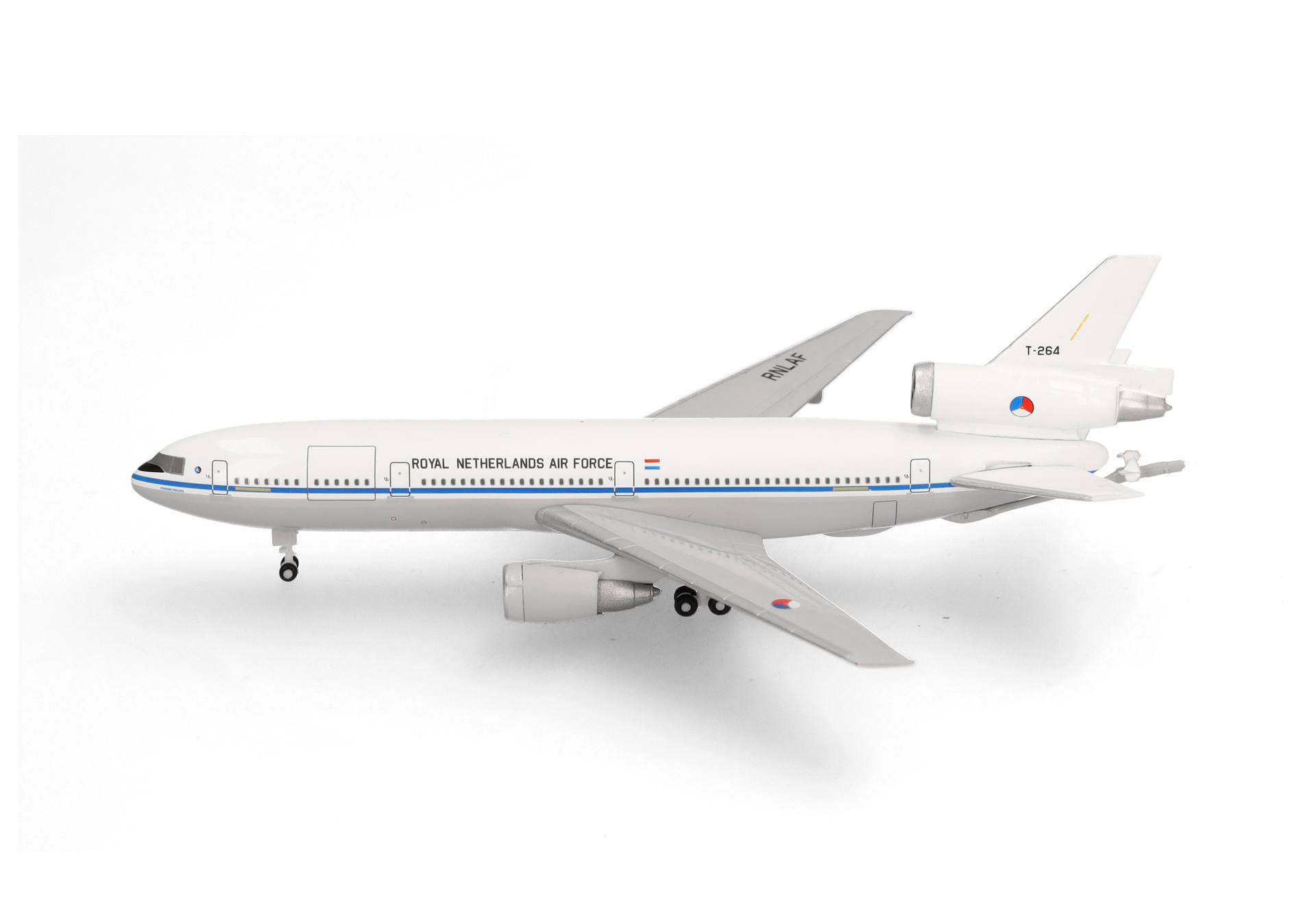 Royal Netherlands AF Douglas KDC-10 Extender - 334 Sqn, Eindhoven AB - T-264 "Prins Bernhard"