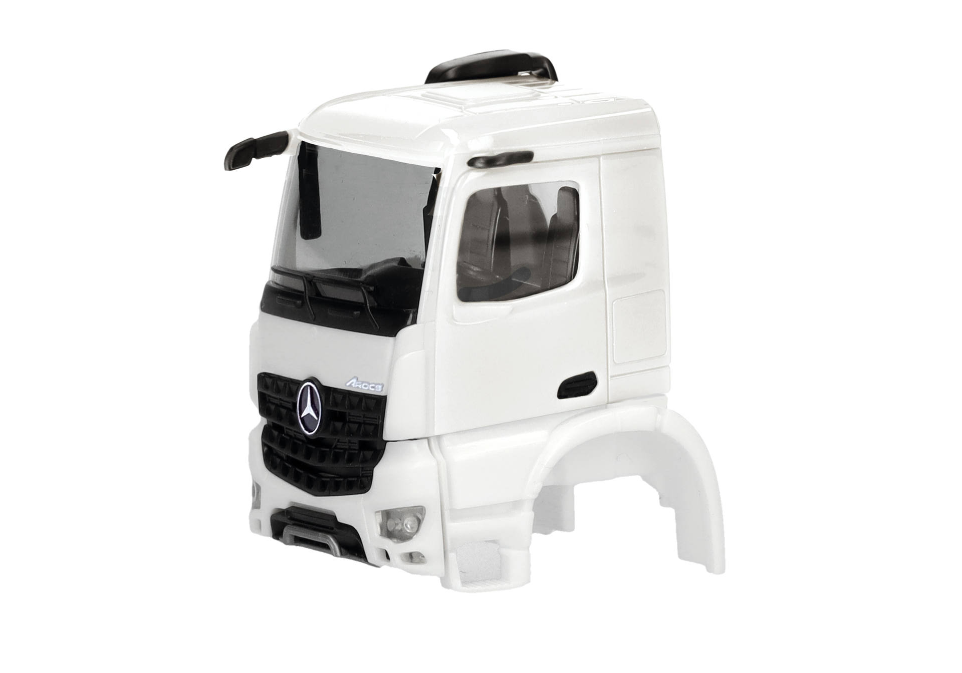 Teileservice: Fahrerhaus Mercedes-Benz Arocs M mit Spiegelkamera, weiß (2 Stück)