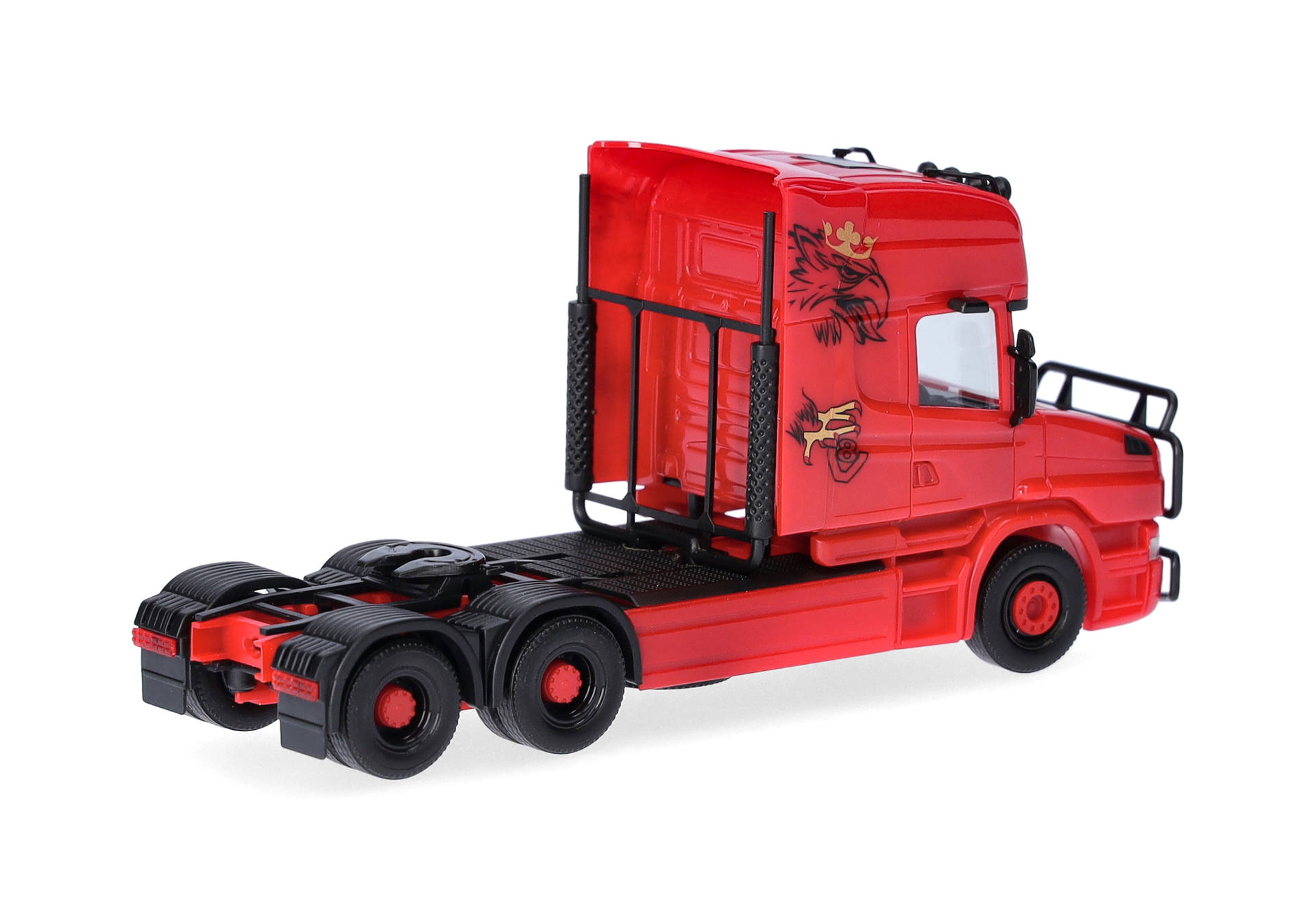 Scania Hauber 04 Topline Zugmaschine 3achs (6x4), rot
