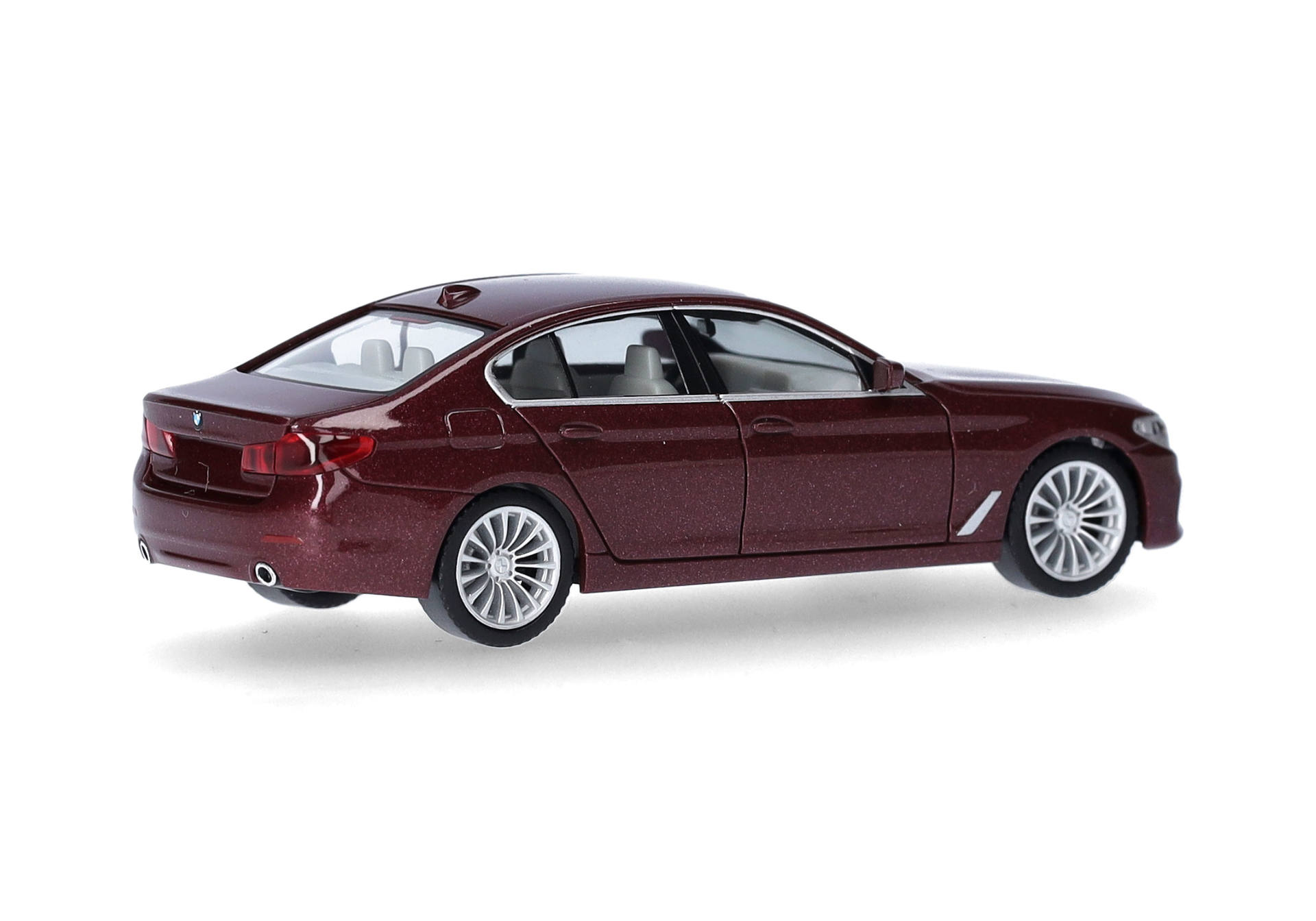 BMW 5er Limousine, aventurinrot metallic