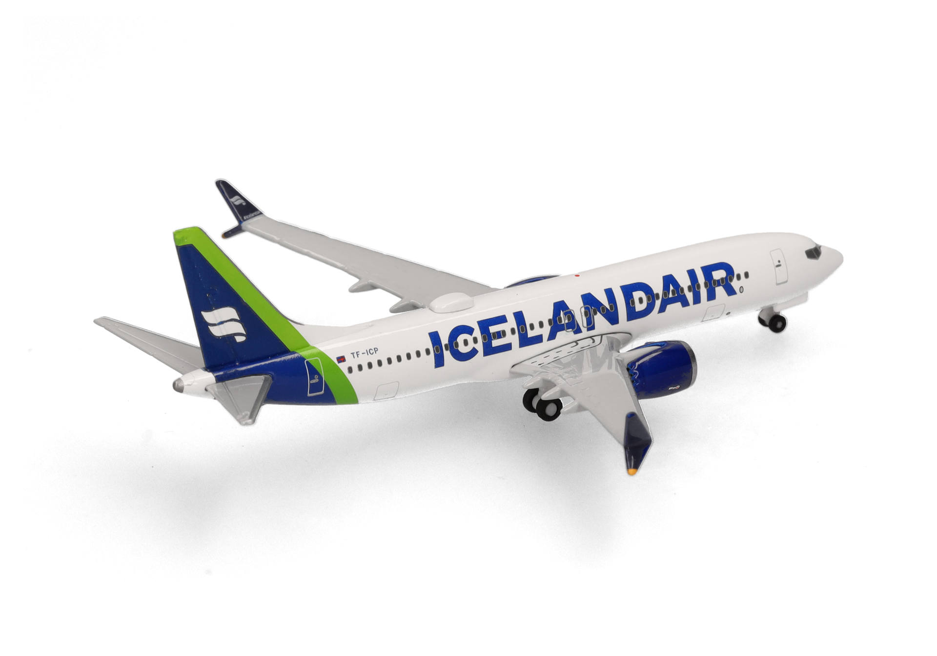 Icelandair Boeing 737 Max 8 - green tail stripe - TF-ICP "Landmannalaugar"