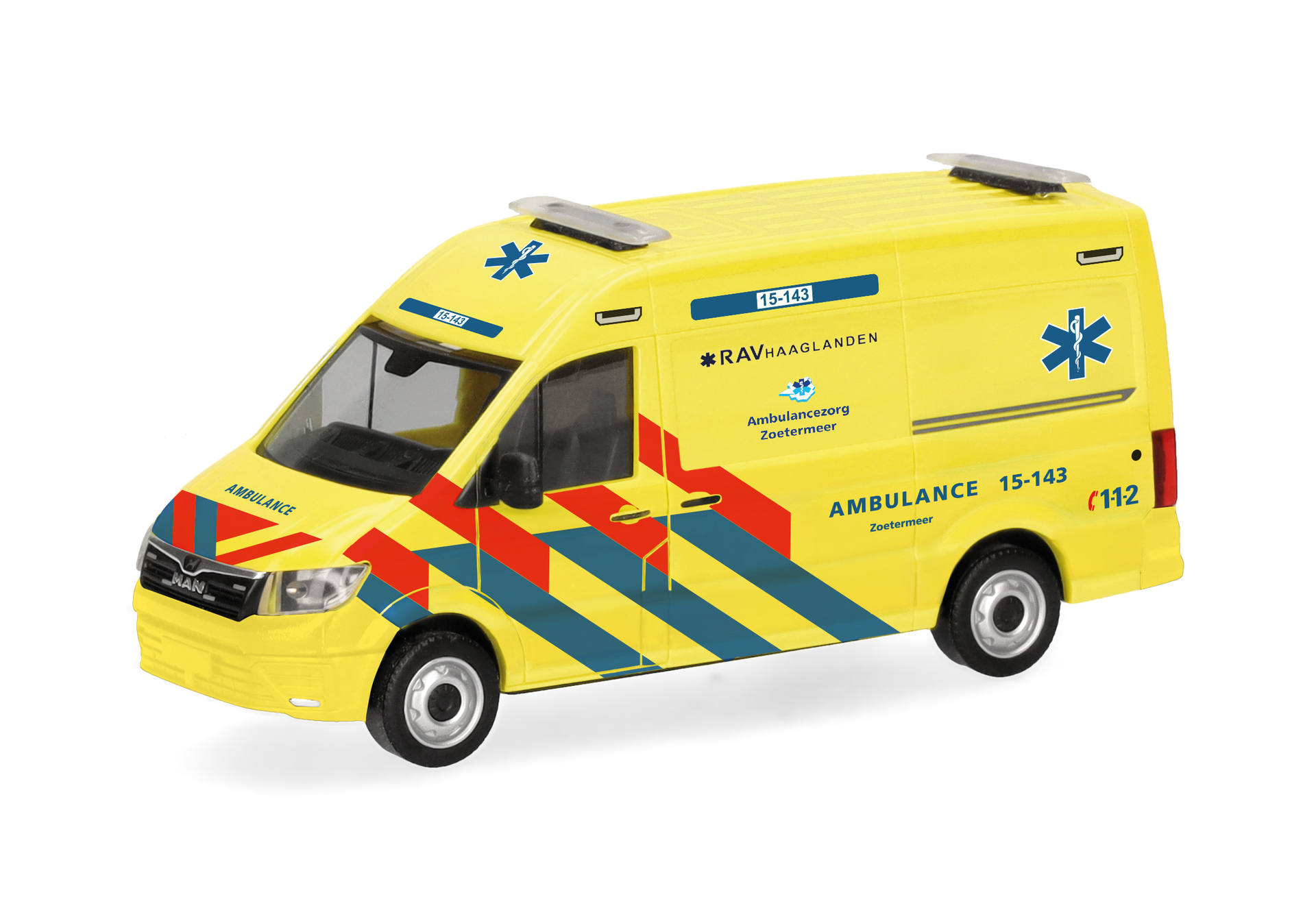 MAN TGE Kasten HD "Ambulance 15-143" (Niederlande)